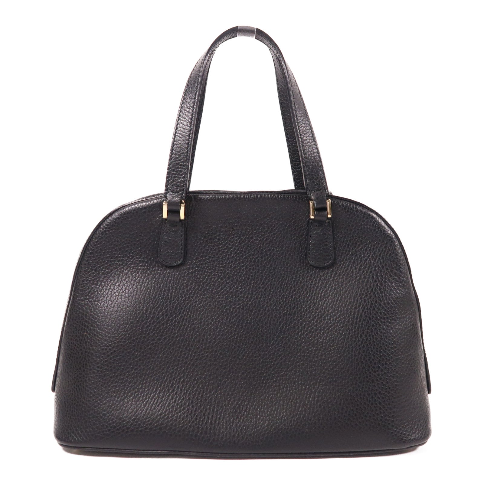 GUCCI 牛皮皮革Shoulder Bag銀扣手挽肩背兩用袋