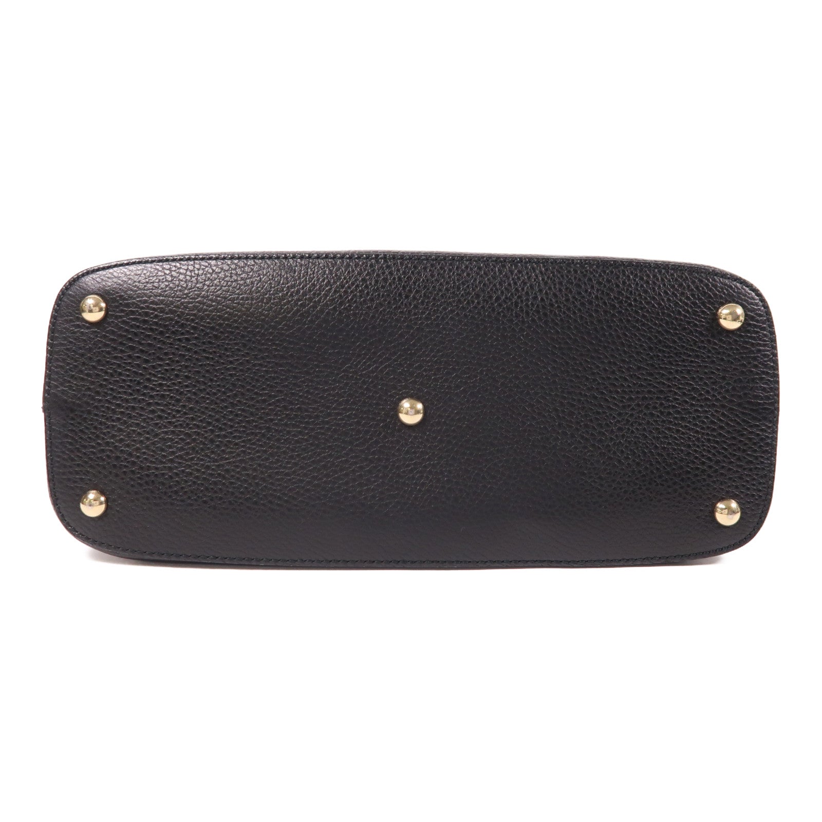 GUCCI 牛皮皮革Shoulder Bag銀扣手挽肩背兩用袋
