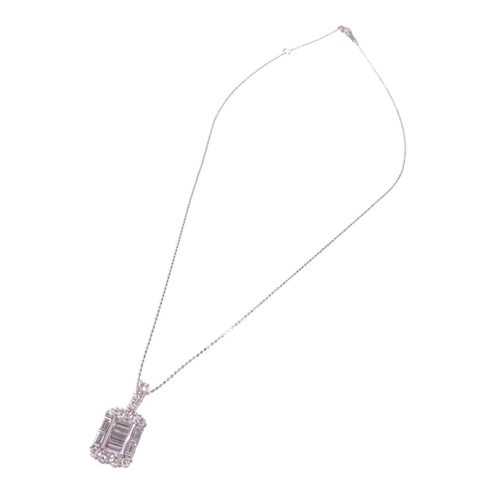 JEWELRY 18K白金Diamond Necklace鑽石項鍊