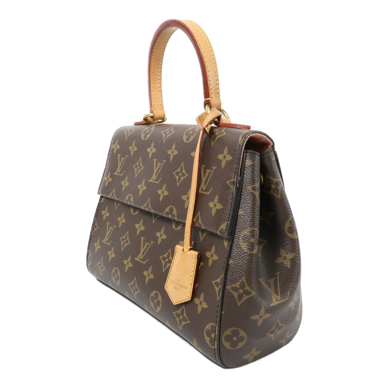 LOUIS VUITTON Monogram Cluny BB手挽肩背兩用袋