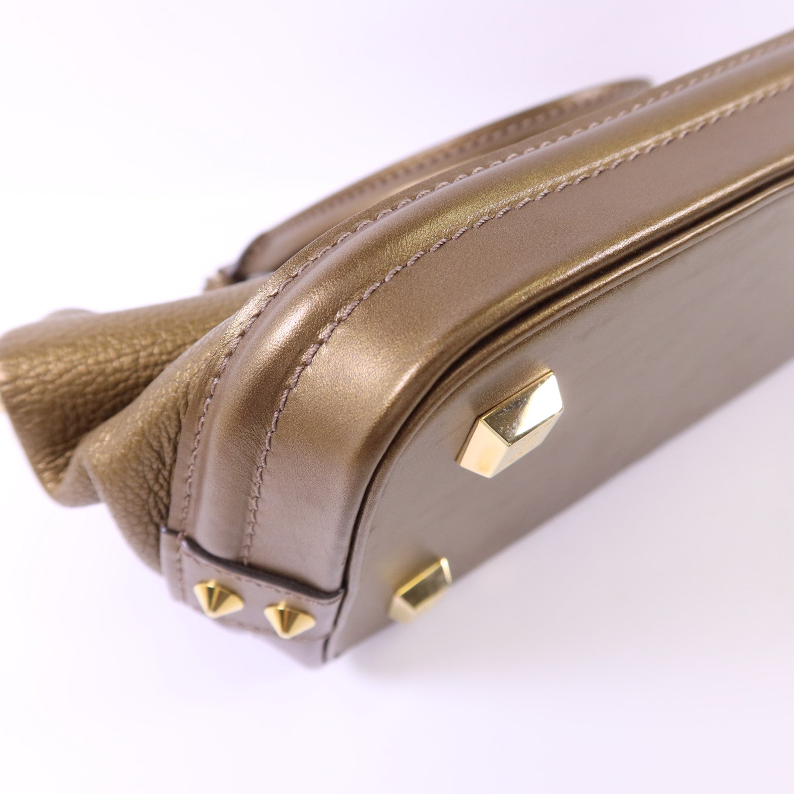 LOUIS VUITTON Suhali Lockit PM金扣手挽袋