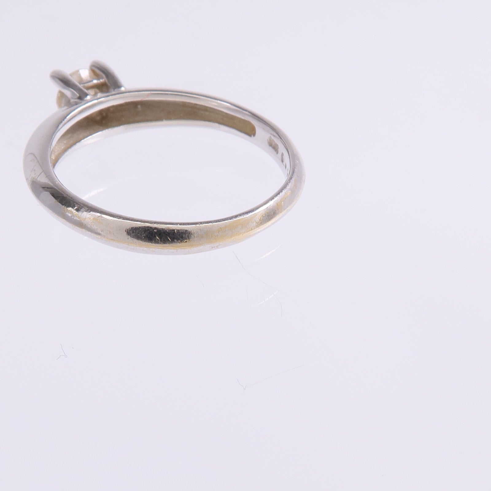 JEWELRY 【激減優惠】18K白金Diamond Ring鑽石戒指US#5