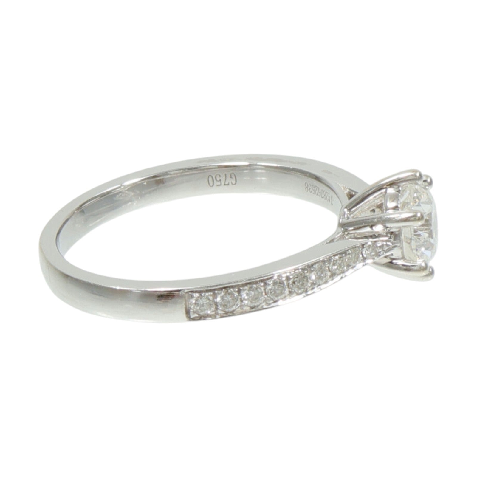 JEWELRY 18K白金Diamond Ring鑽石戒指