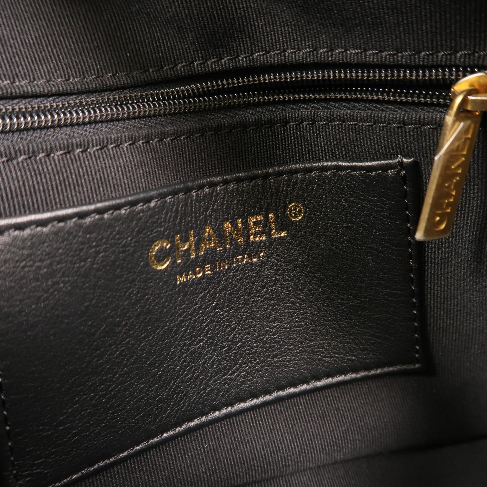 CHANEL 羊皮皮革Bowling鏈帶手挽肩背兩用袋