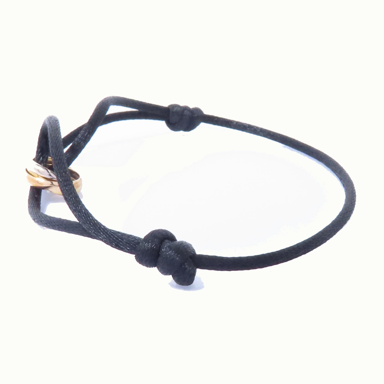 CARTIER 18K黄金/玫瑰金/白金Trinity Bracelet手鏈