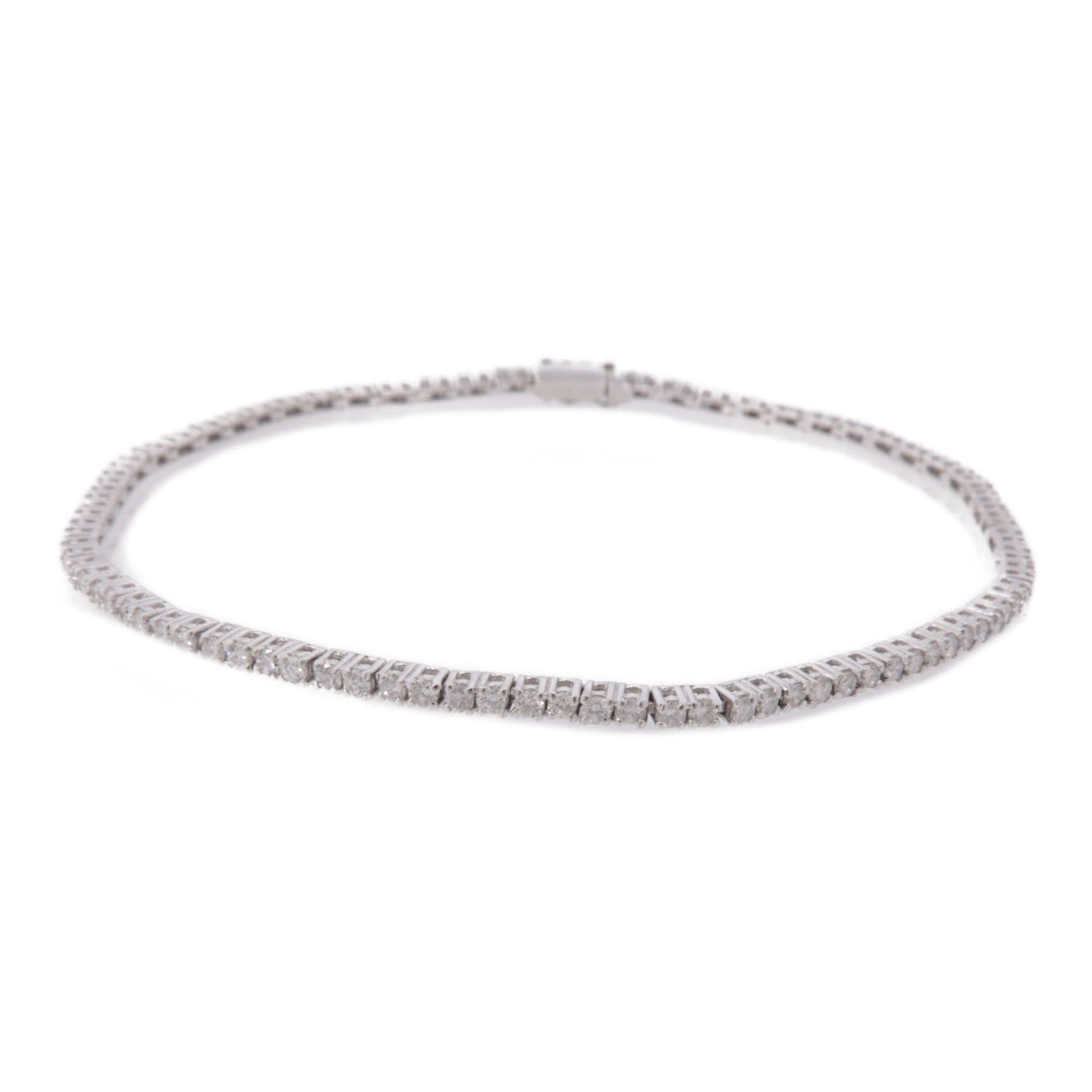 JEWELRY 【激減優惠】18K白金Diamond Bracelet鑽石手鏈