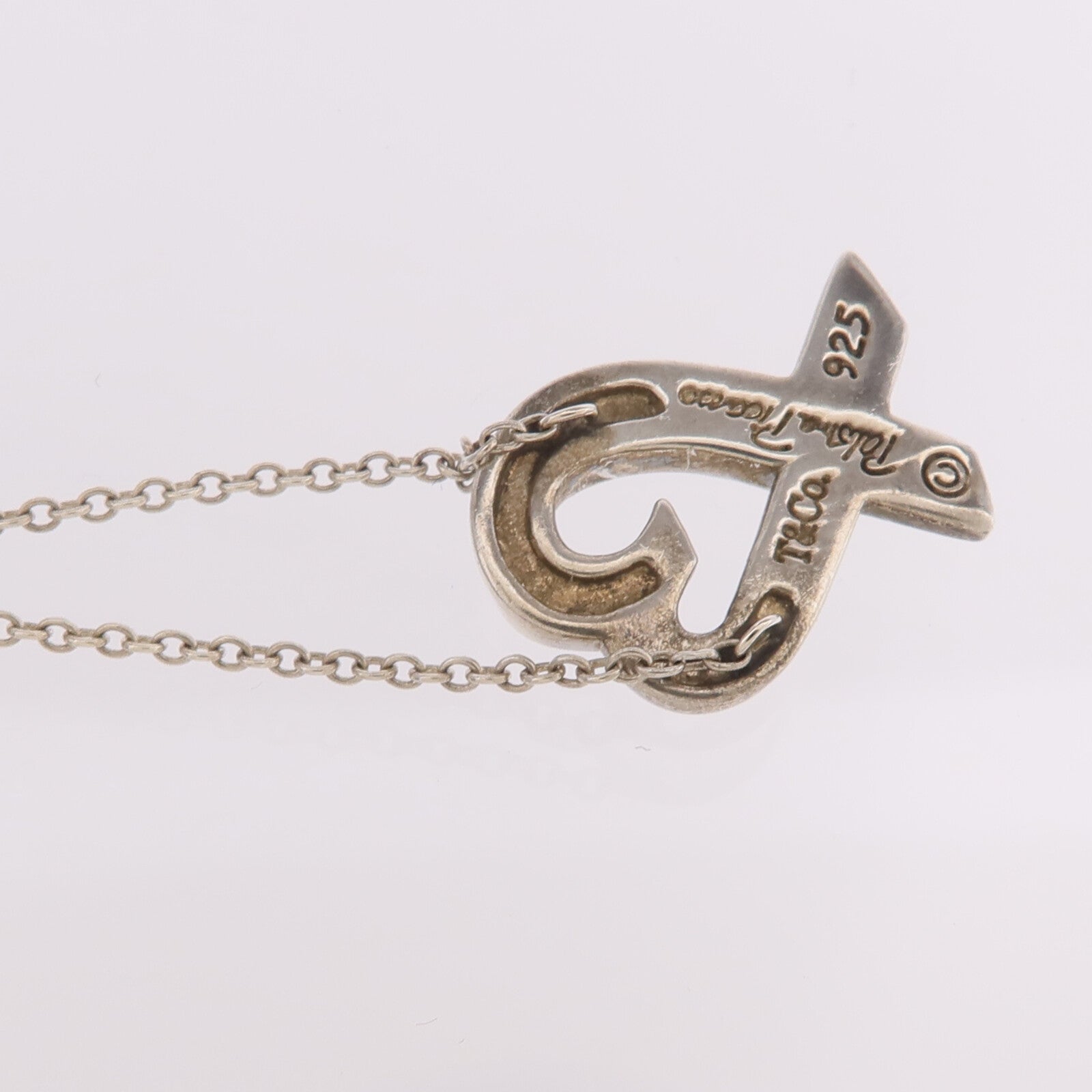 TIFFANY＆CO 925純銀Loving Heart Pendant
