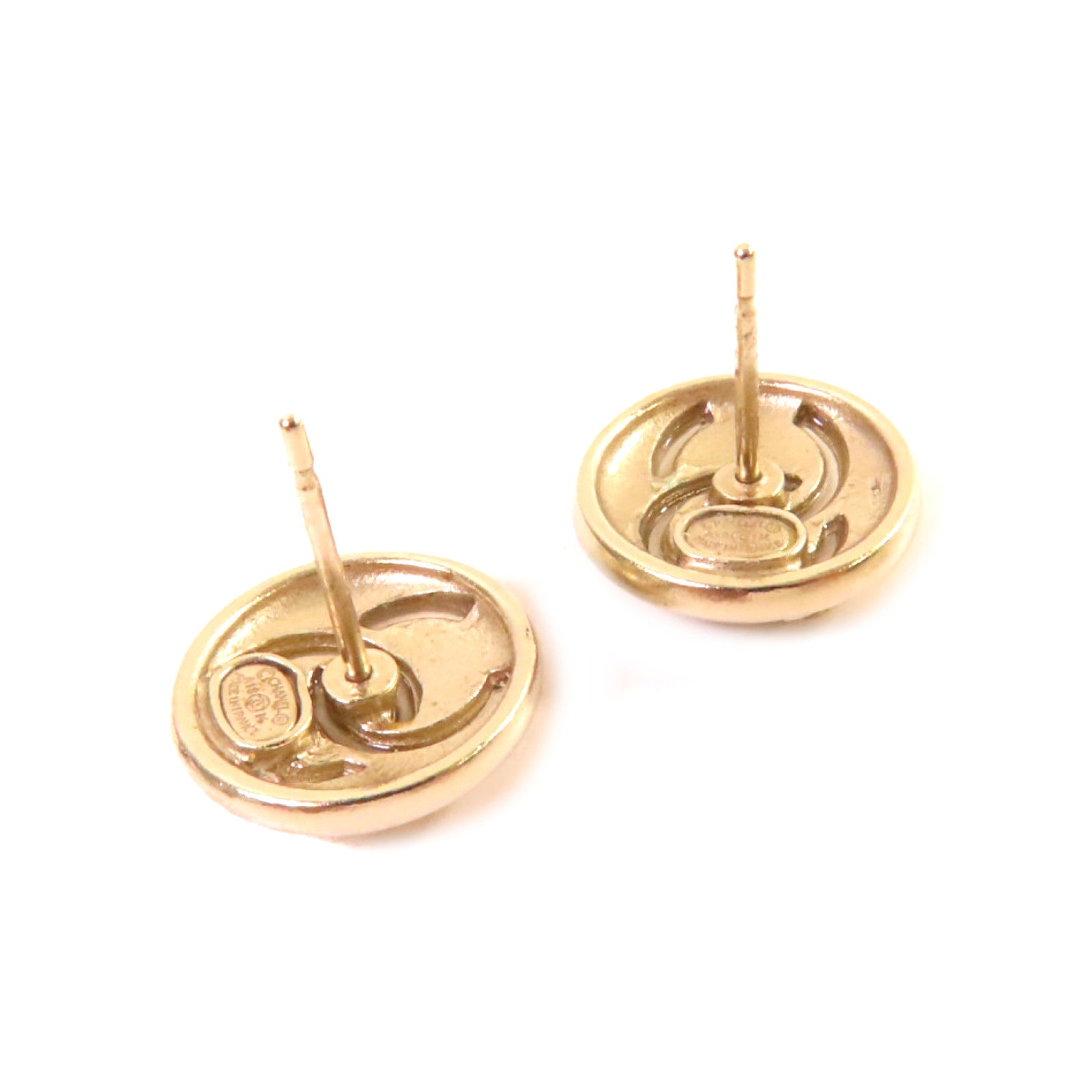 CHANEL 金屬CC Earrings耳環