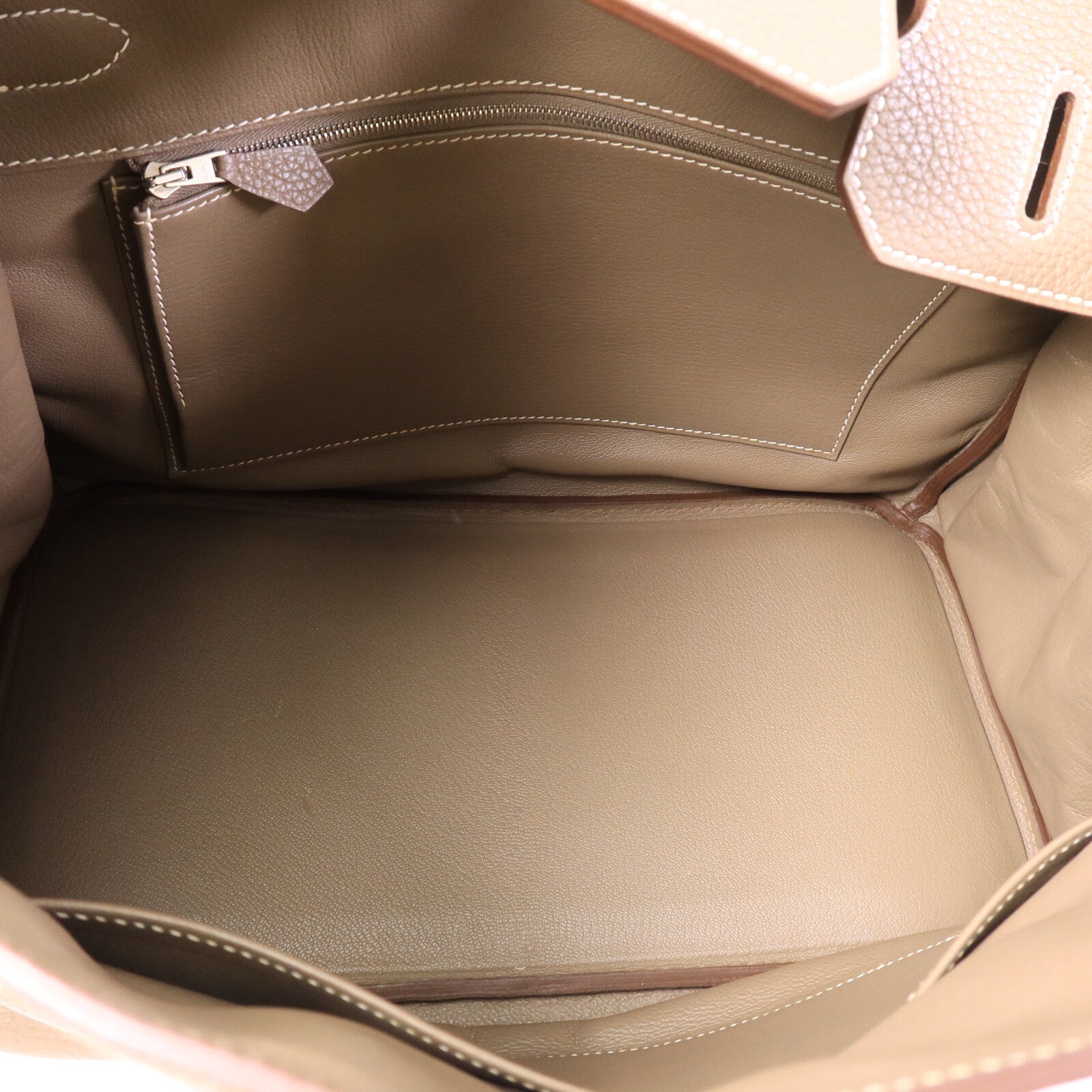 HERMES Togo皮革Birkin 35手挽袋Etoupe