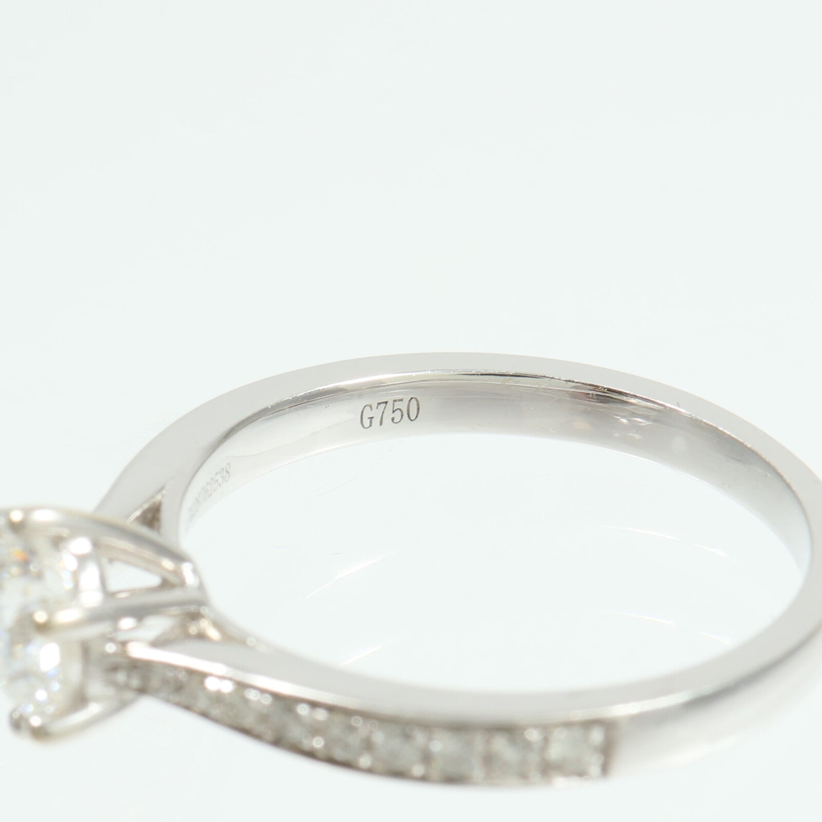 JEWELRY 18K白金Diamond Ring鑽石戒指