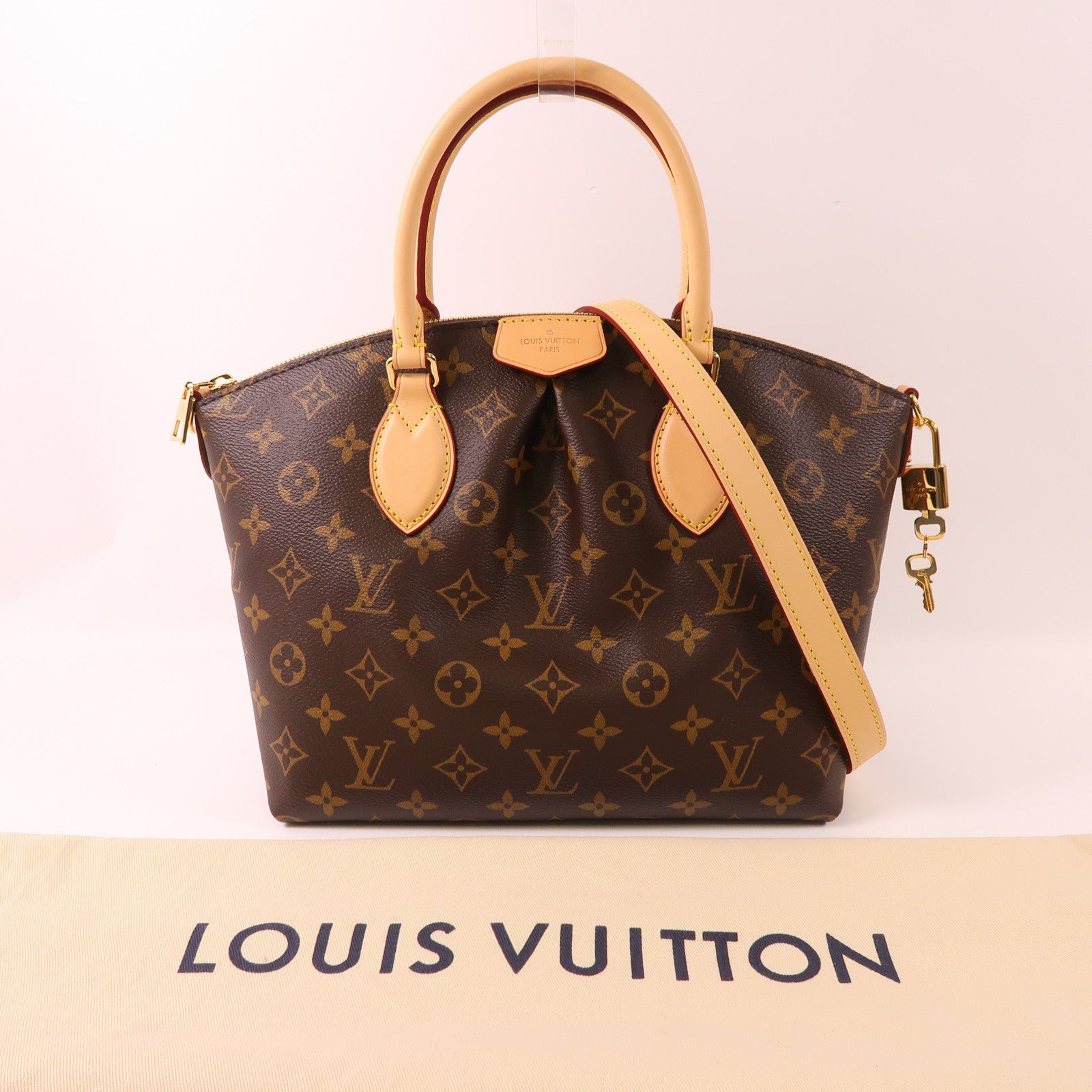 LOUIS VUITTON LV GHW Boetie 2 Way Bag M45986 Monogram Brown