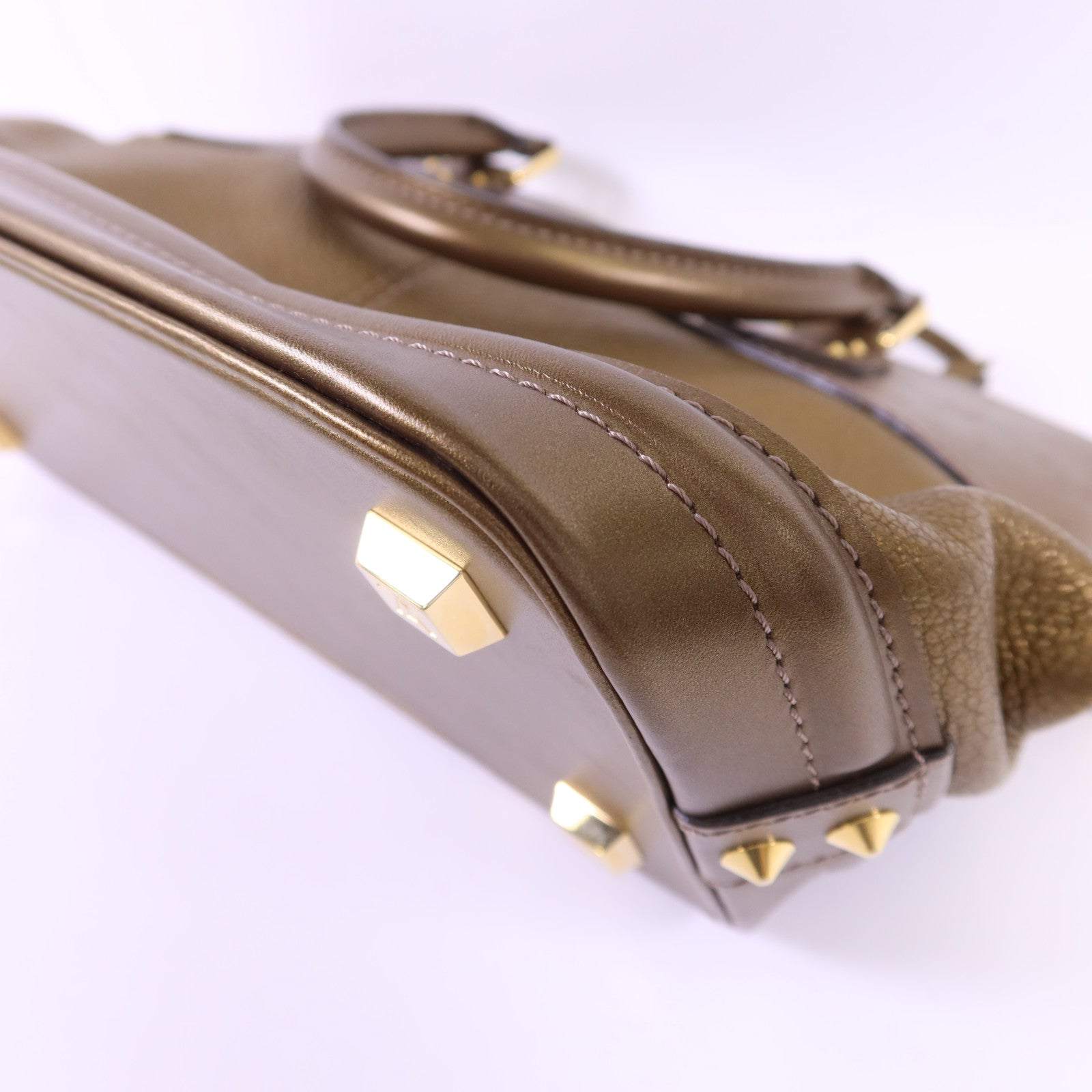 LOUIS VUITTON Suhali Lockit PM金扣手挽袋