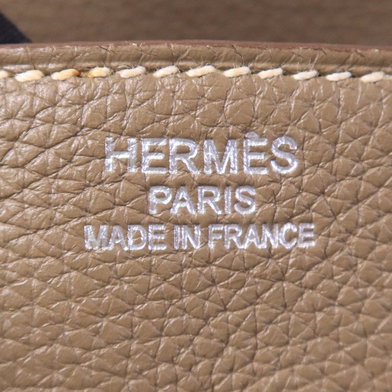 HERMES Togo皮革Birkin 35手挽袋Etoupe