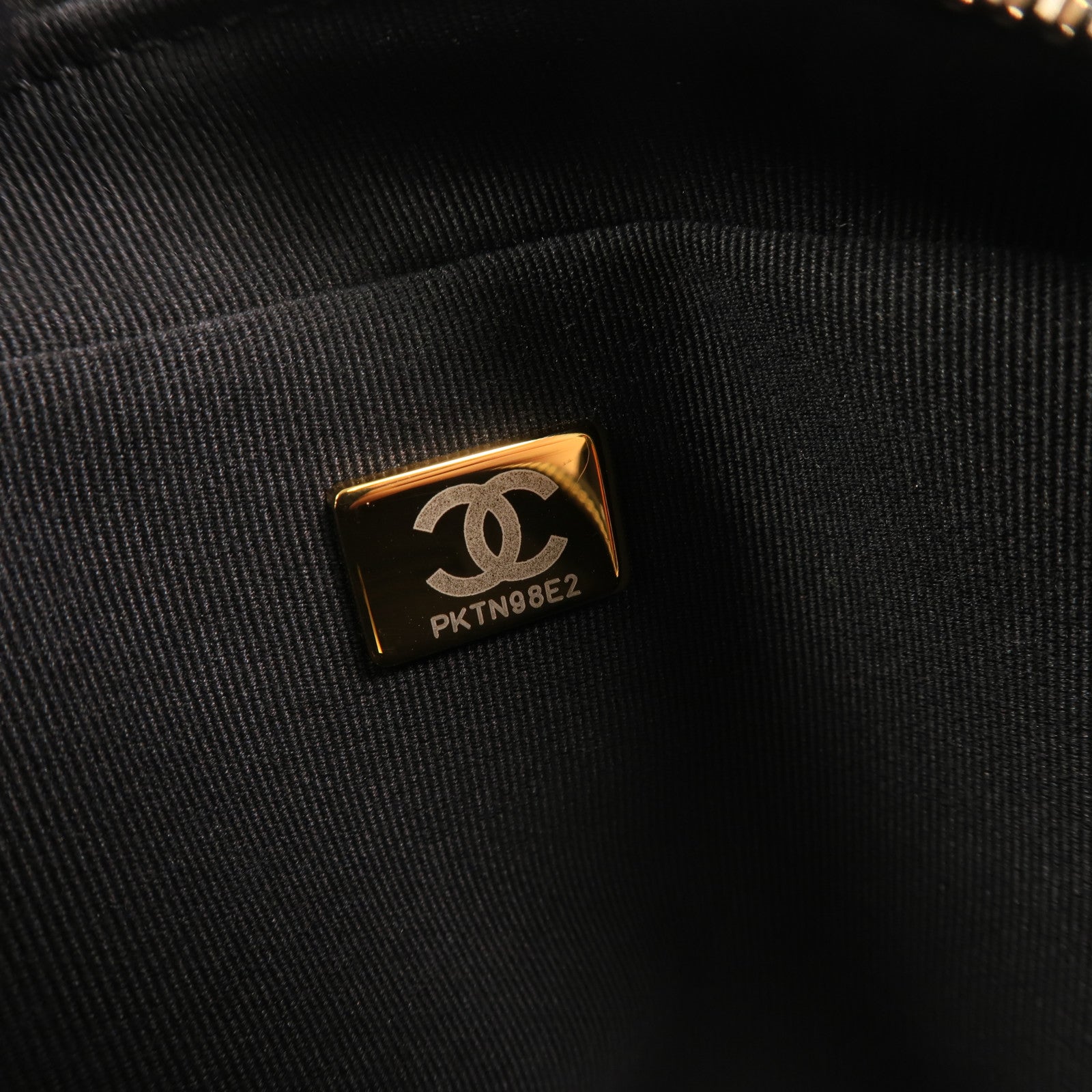 CHANEL 羊皮皮革Bowling鏈帶手挽肩背兩用袋