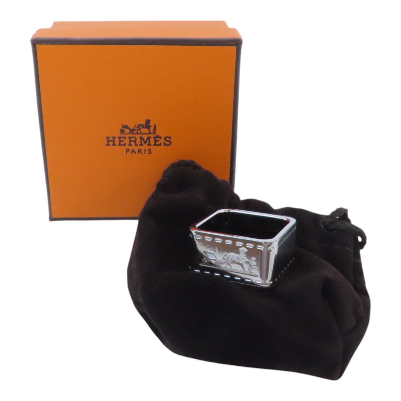 HERMES 金屬Bolduc Scarf 90 Ring絲巾扣