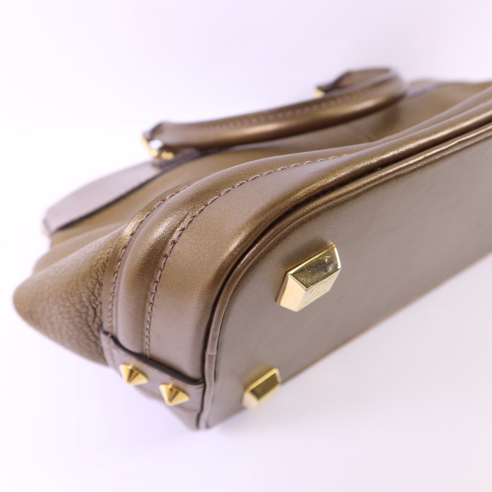 LOUIS VUITTON Suhali Lockit PM金扣手挽袋