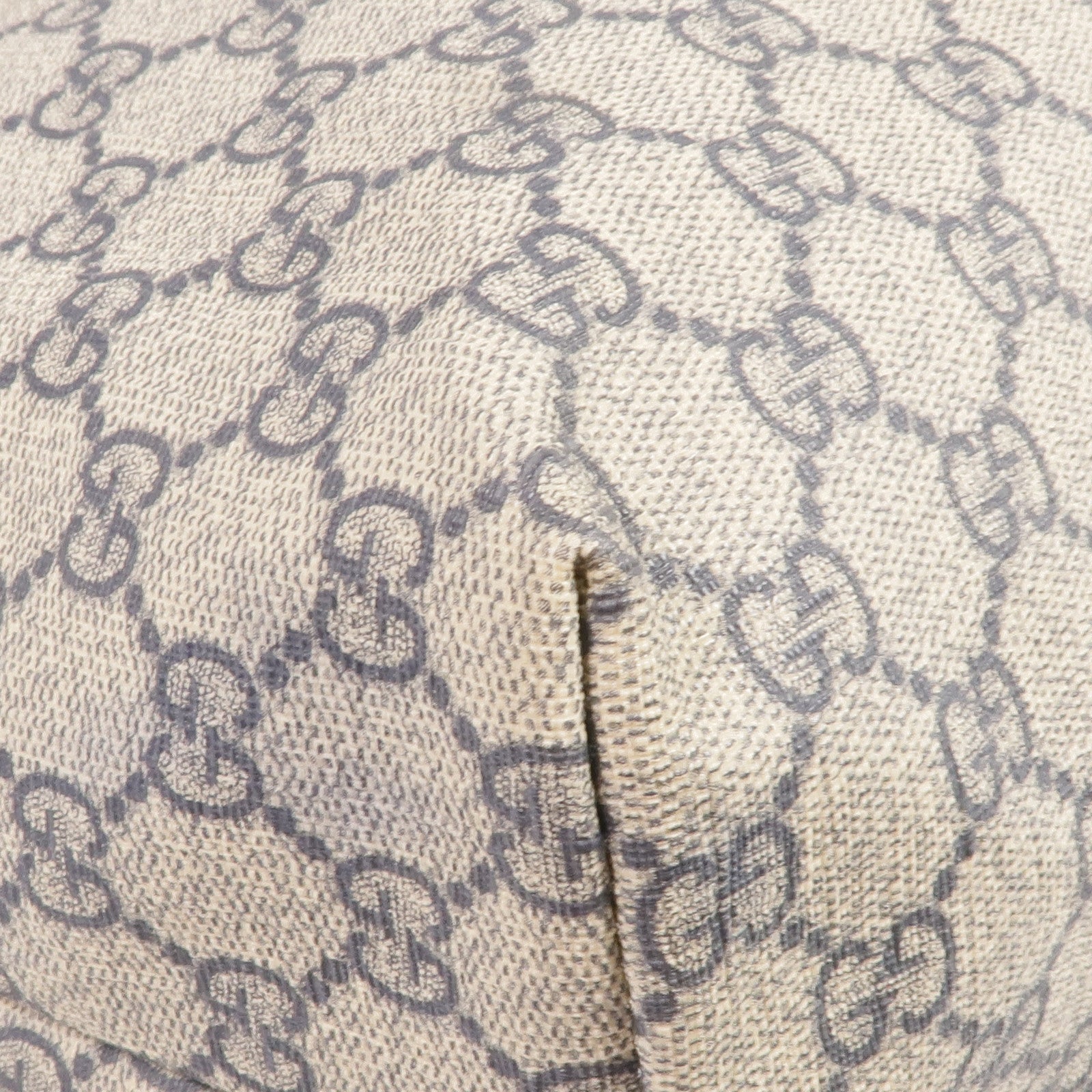 GUCCI 塗層帆布Shoulder Tote銀扣肩背袋/手挽袋