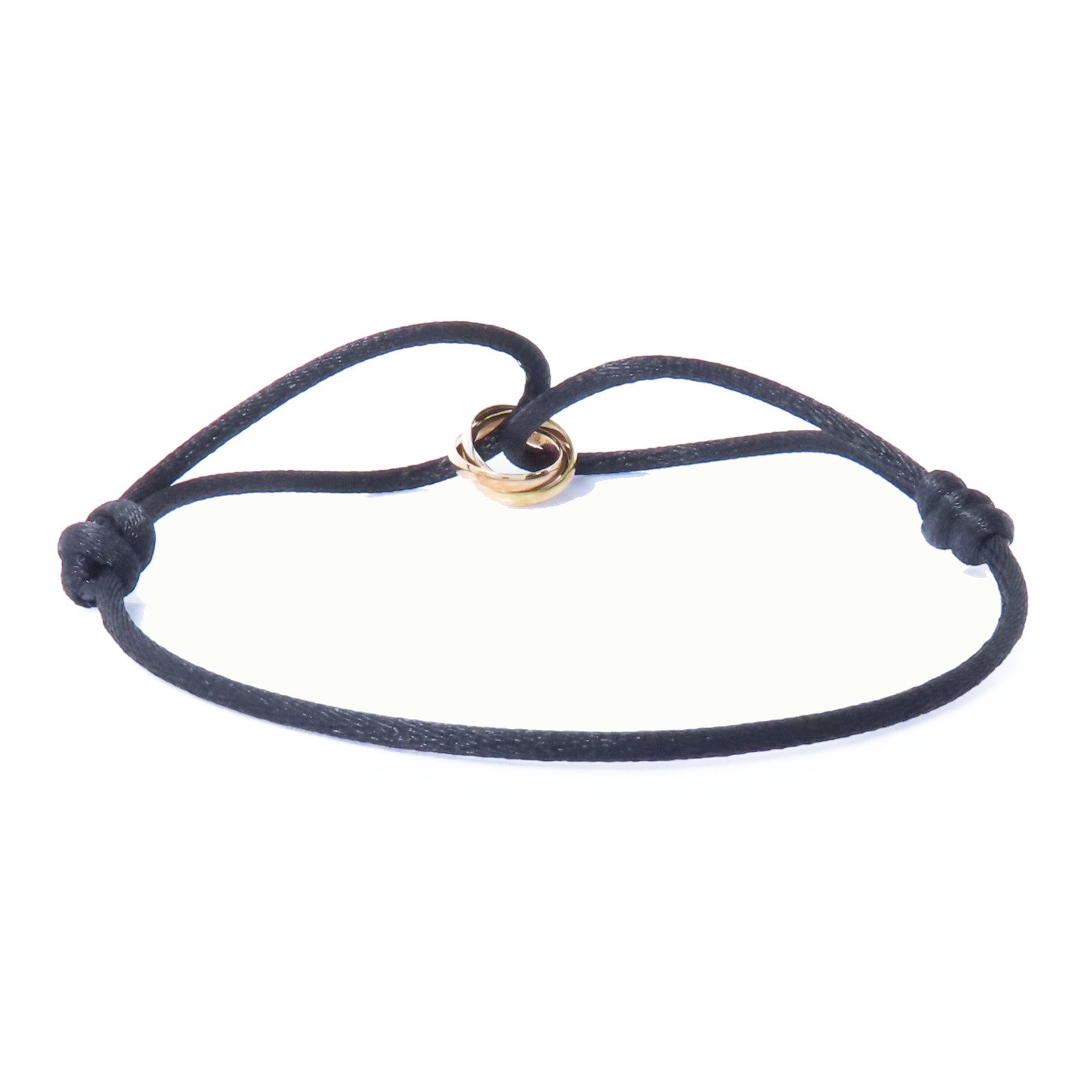 CARTIER 18K黄金/玫瑰金/白金Trinity Bracelet手鏈