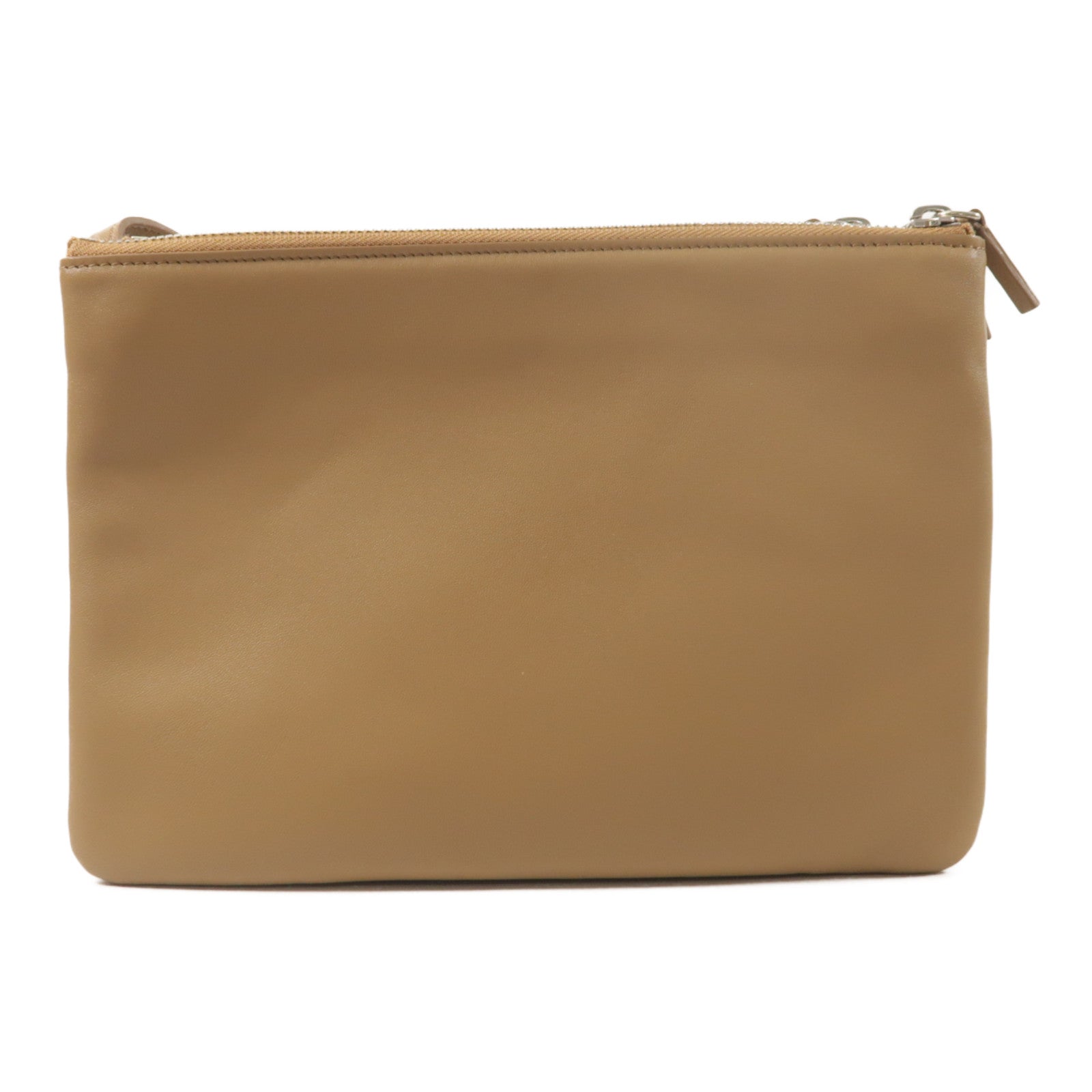 CELINE 羊皮皮革Trio Large肩背袋