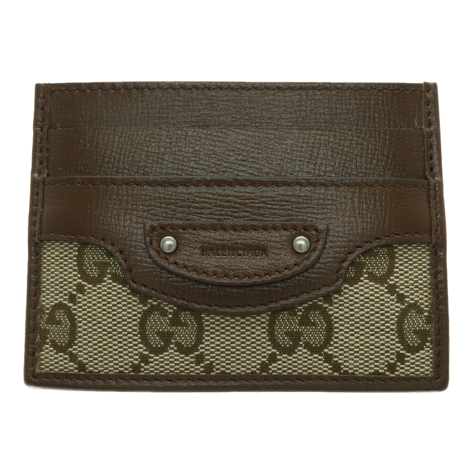 GUCCI 帆布Gucci X Balenciaga Card Case卡片套