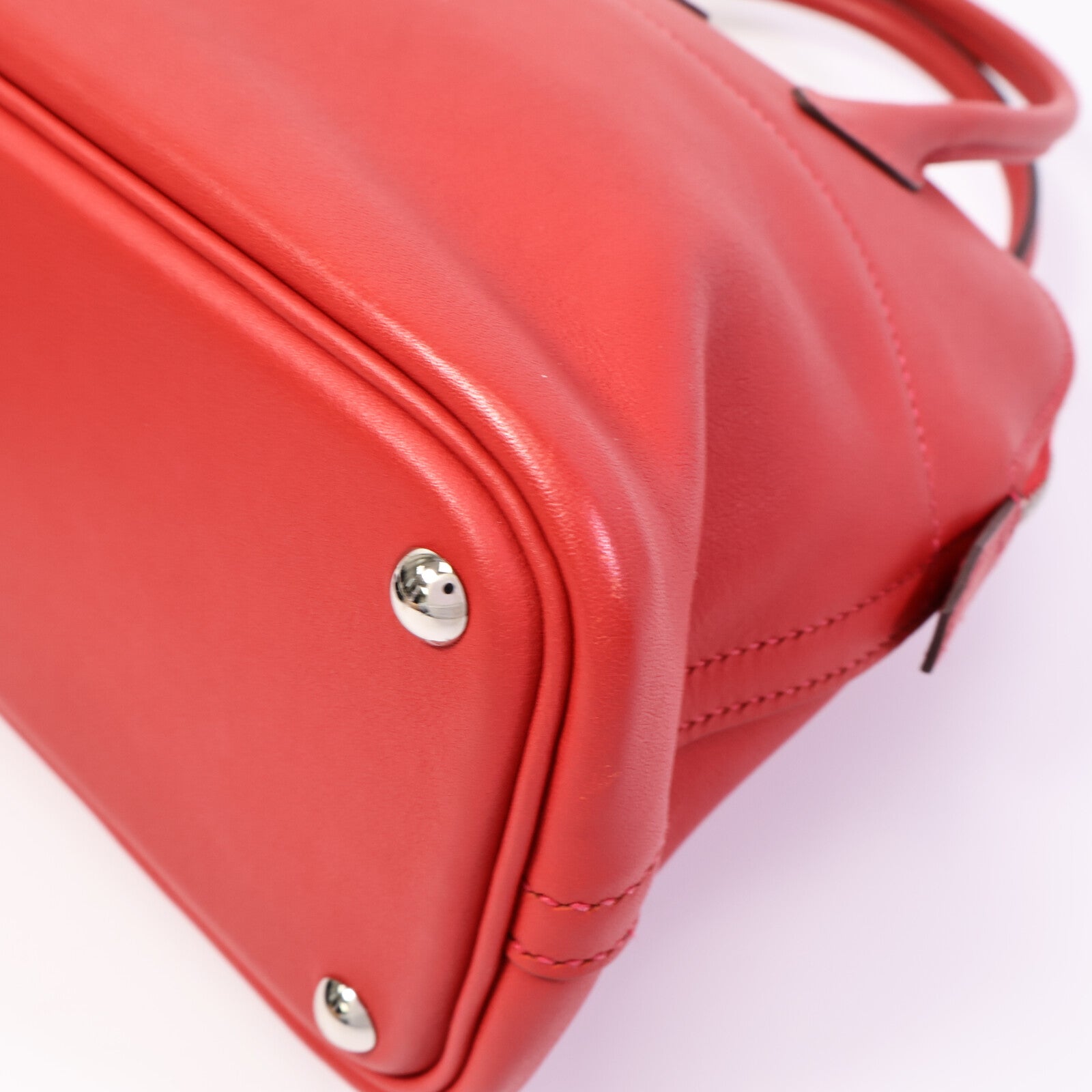 HERMES Swift皮革Bolide 27手挽肩背兩用袋Rouge Tomate