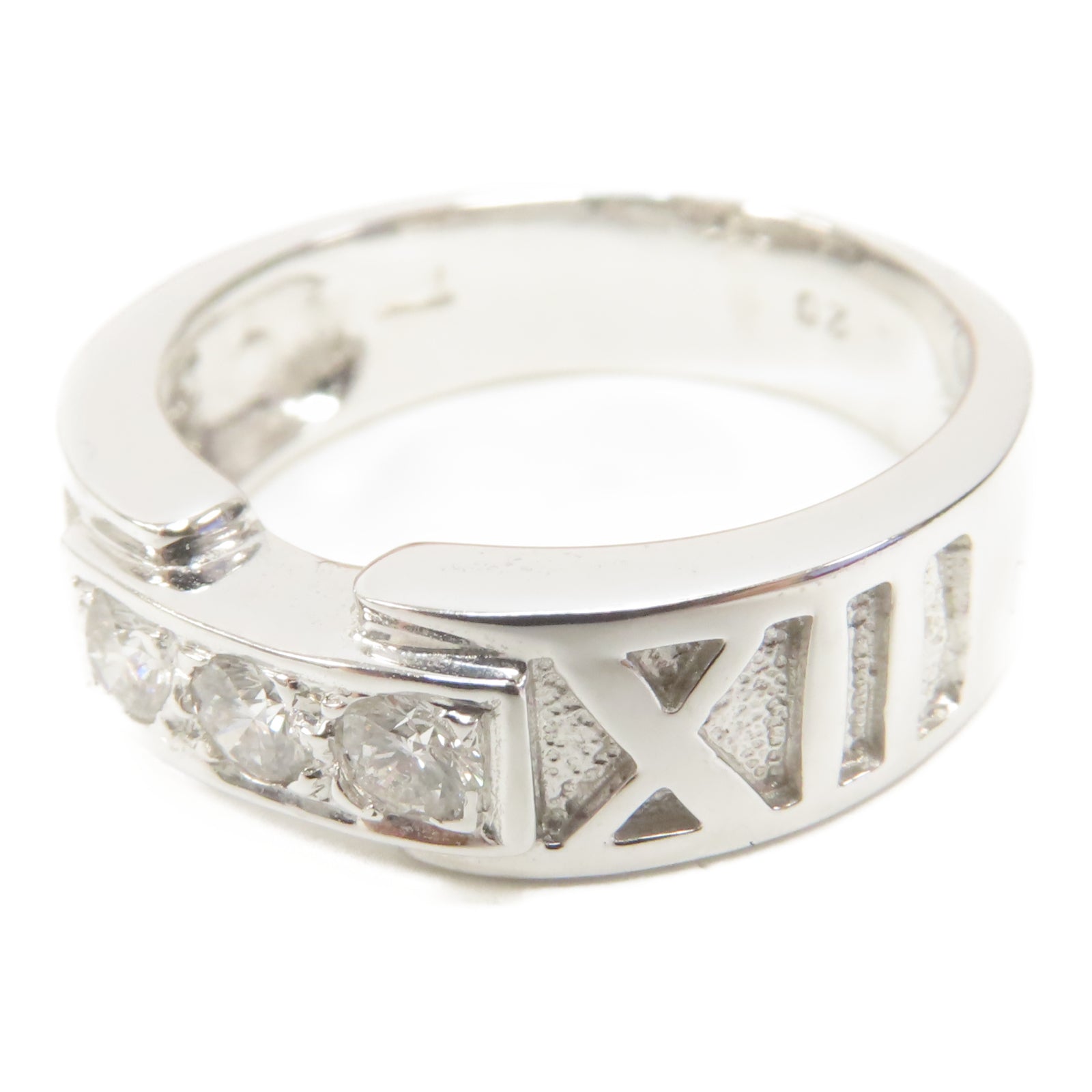 JEWELRY 18K白金/鑽石Diamond Ring戒指US#4