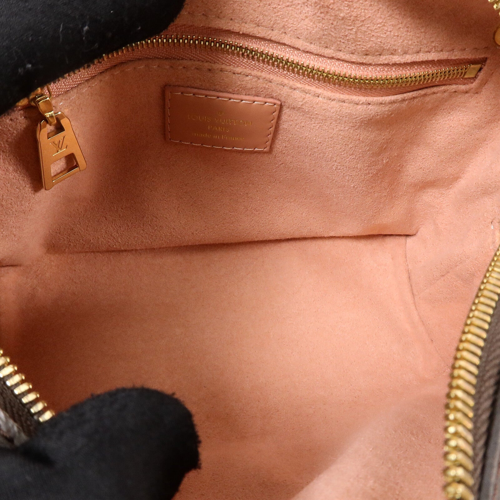 LOUIS VUITTON Monogram Petite Malle Souple手挽肩背兩用袋