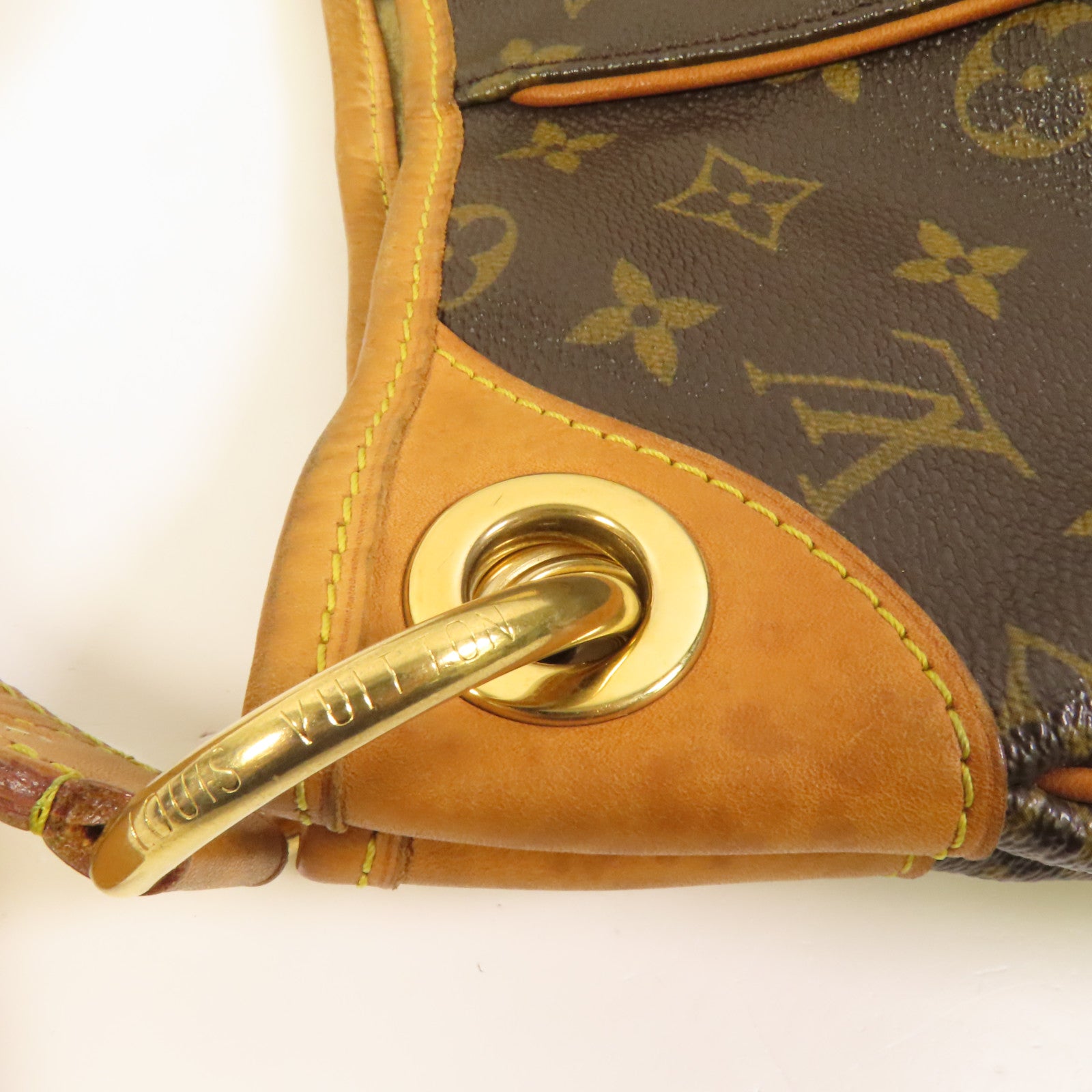 LOUIS VUITTON 【激減優惠】Monogram Galliera GM金扣手袋