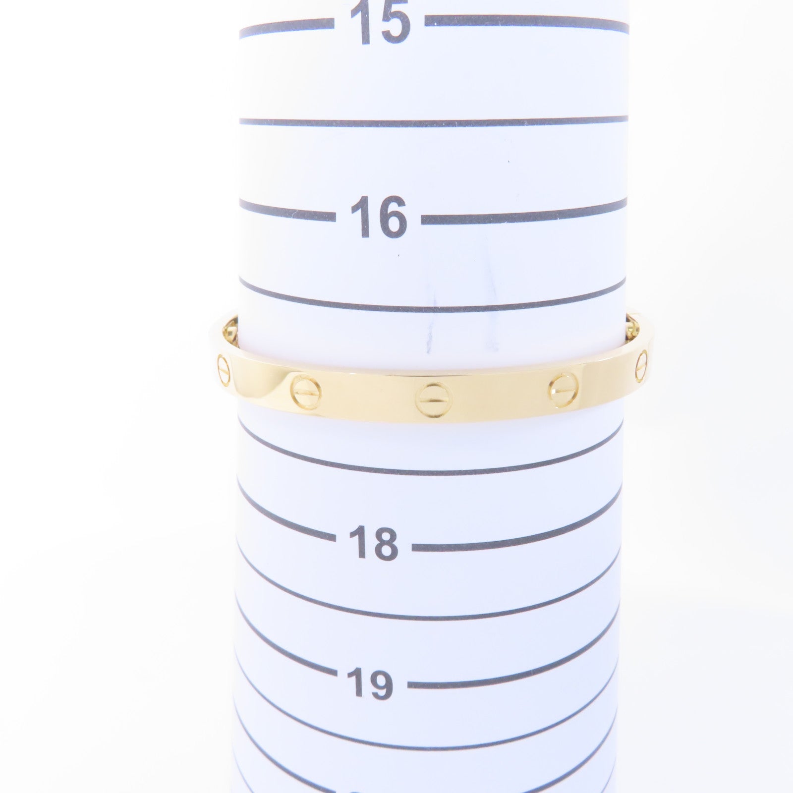 CARTIER 18K黃金Love Bracelet手鐲
