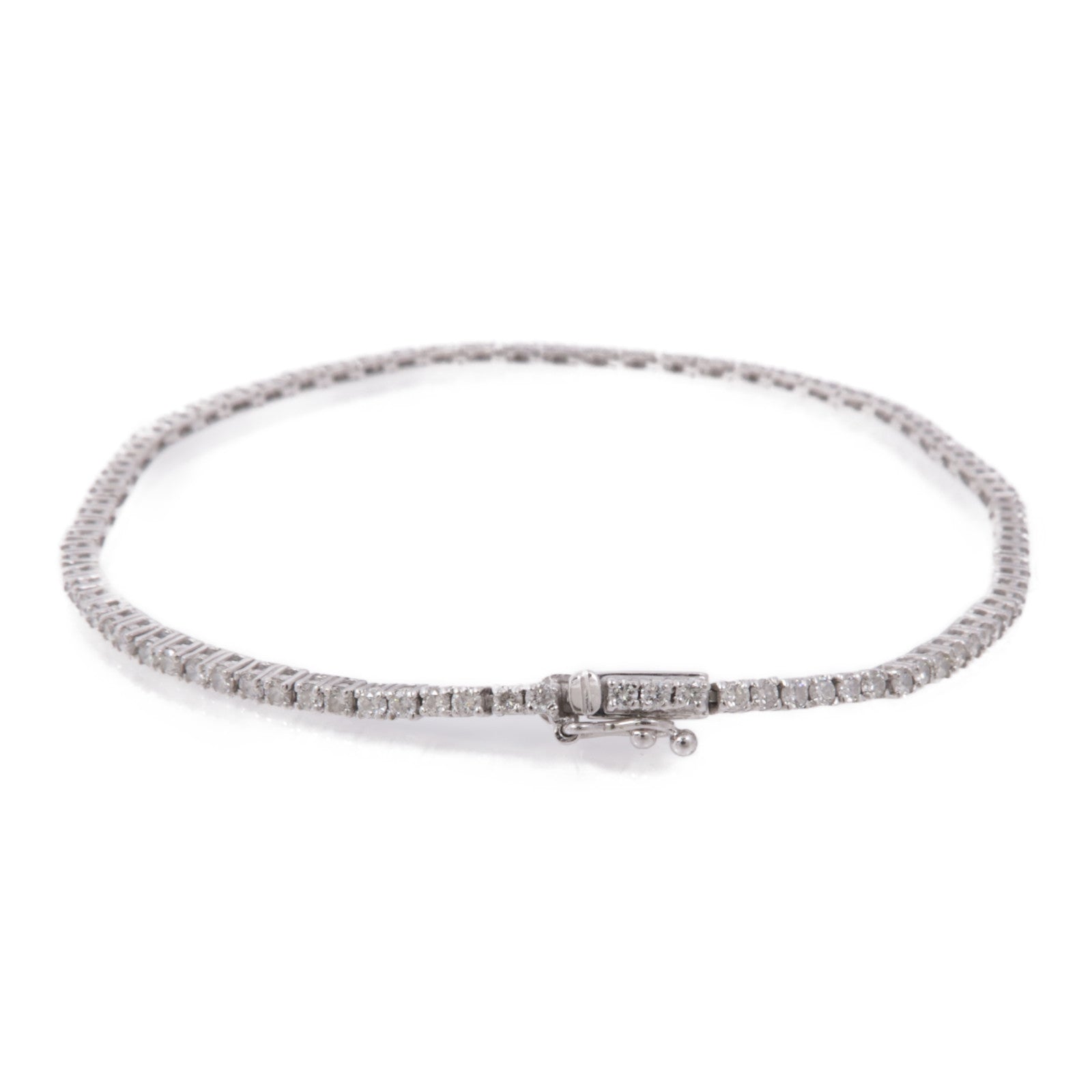 JEWELRY 【激減優惠】18K白金Diamond Bracelet鑽石手鏈