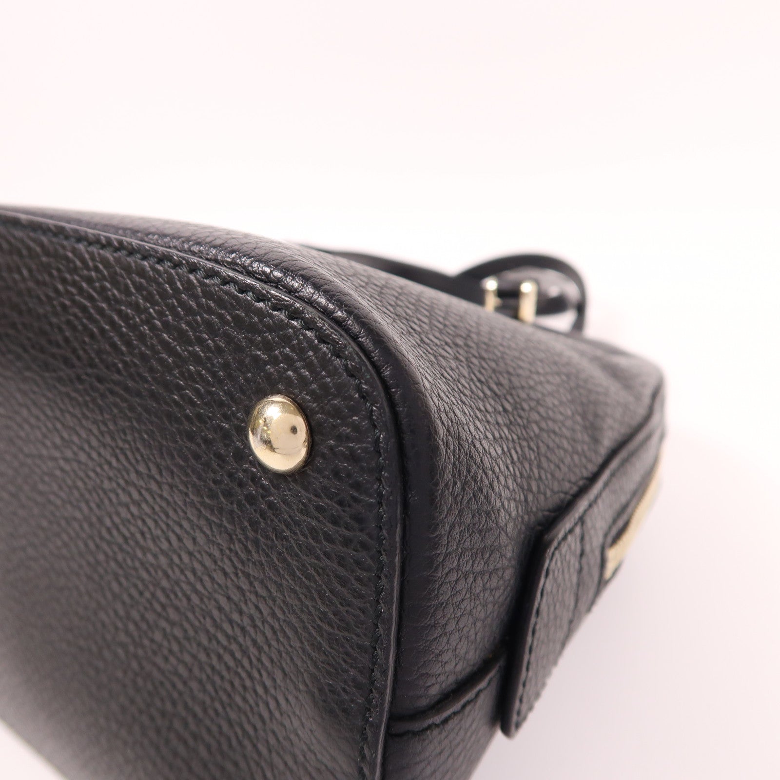 GUCCI 牛皮皮革Shoulder Bag銀扣手挽肩背兩用袋