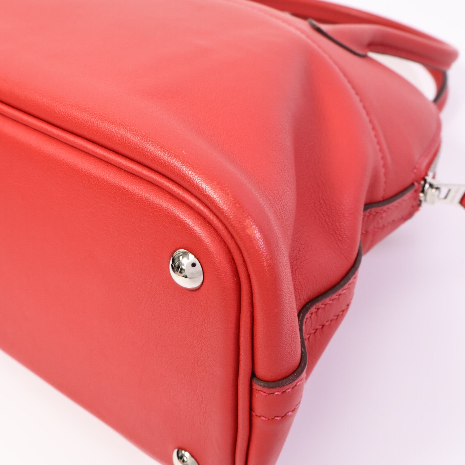 HERMES Swift皮革Bolide 27手挽肩背兩用袋Rouge Tomate