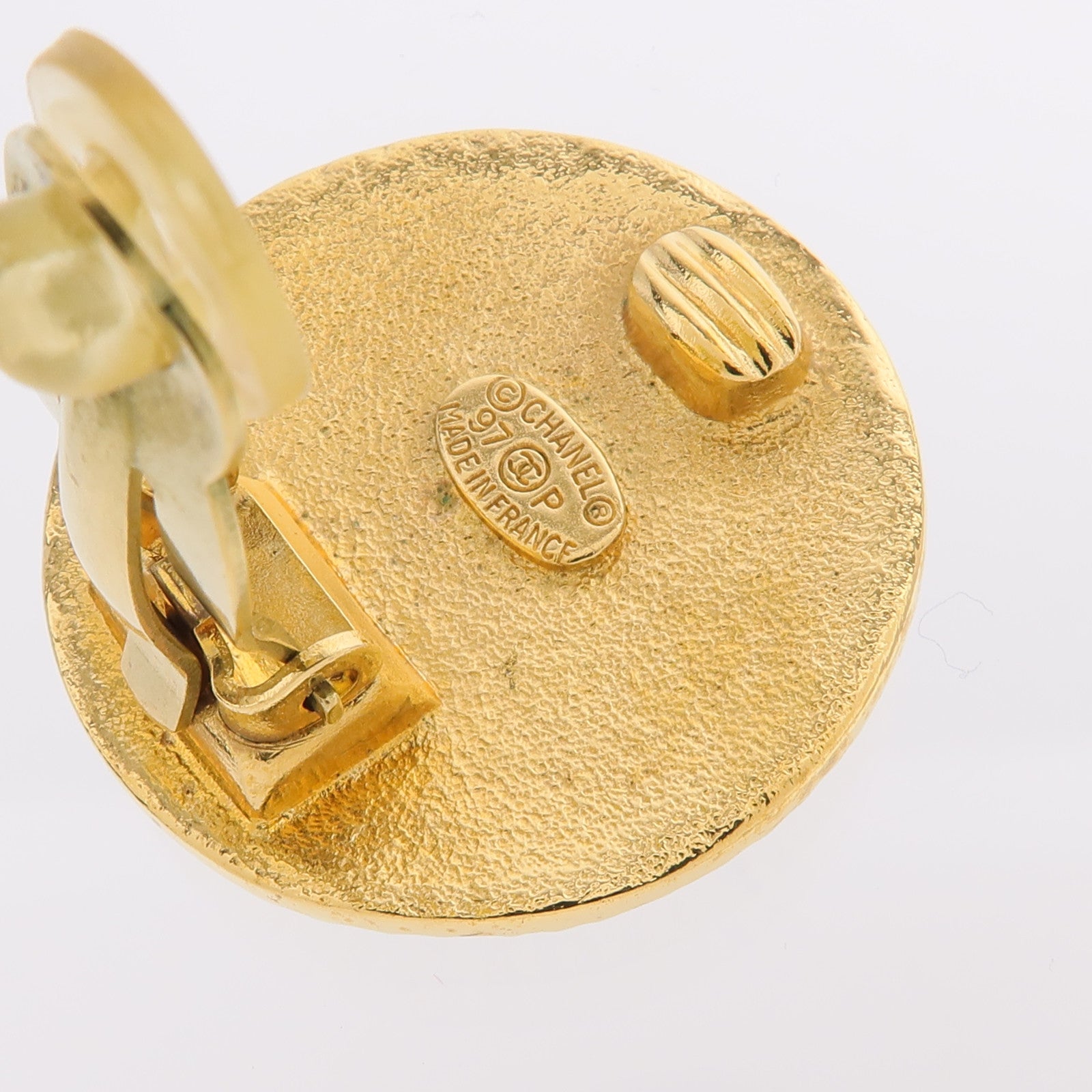 CHANEL 金屬Vintage Clip-On Earrings耳環