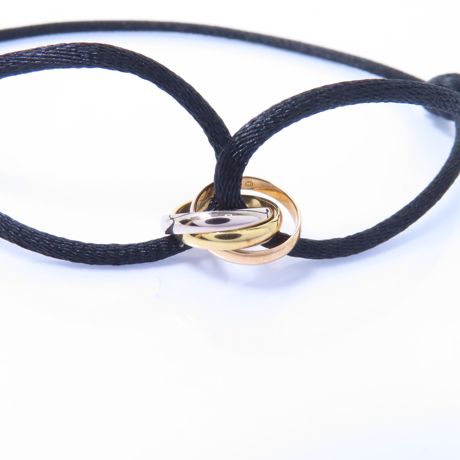 CARTIER 18K黄金/玫瑰金/白金Trinity Bracelet手鏈
