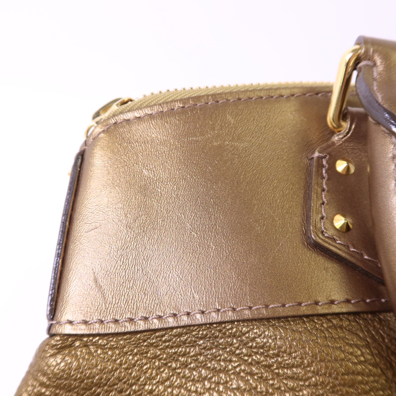 LOUIS VUITTON Suhali Lockit PM金扣手挽袋