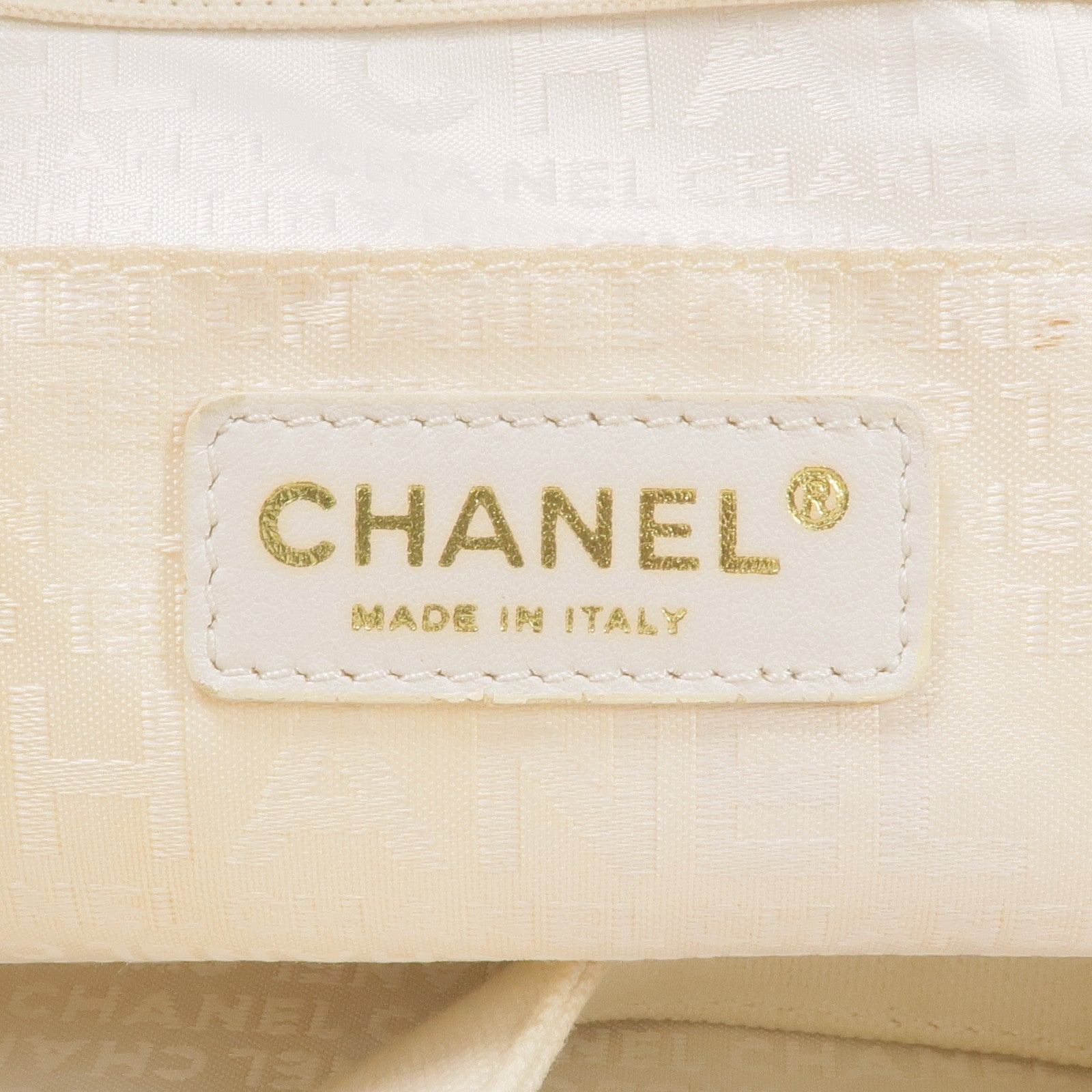 CHANEL 帆布Tote Bag金扣手挽袋