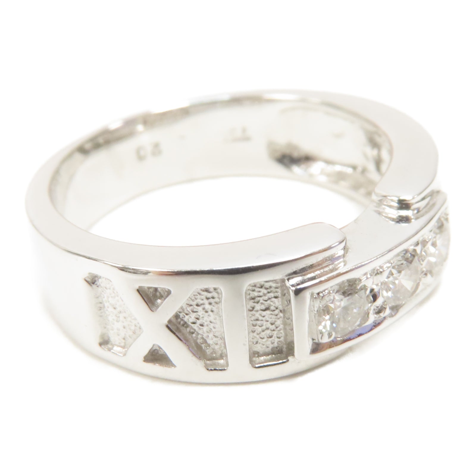 JEWELRY 18K白金/鑽石Diamond Ring戒指US#4