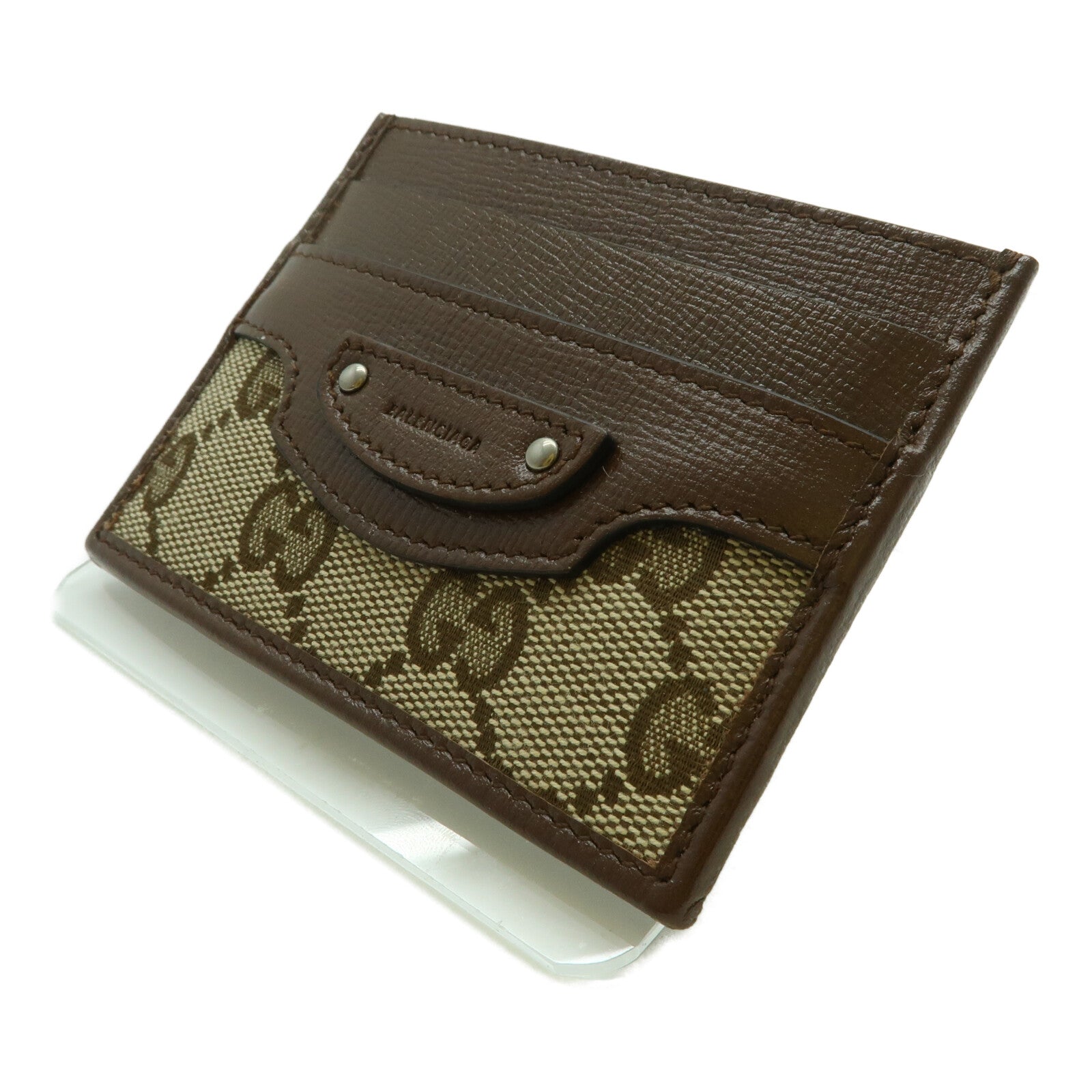 GUCCI 帆布Gucci X Balenciaga Card Case卡片套