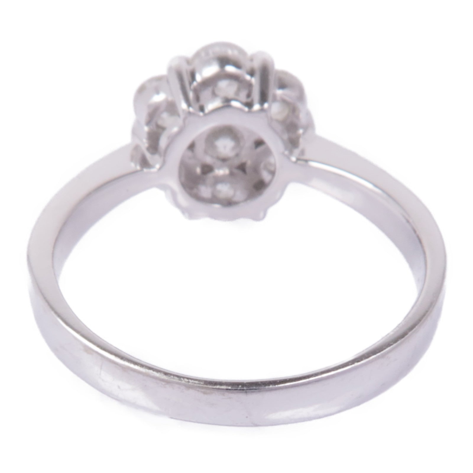 JEWELRY 【激減優惠】18K白金Diamond Ring鑽石戒指US#4.25