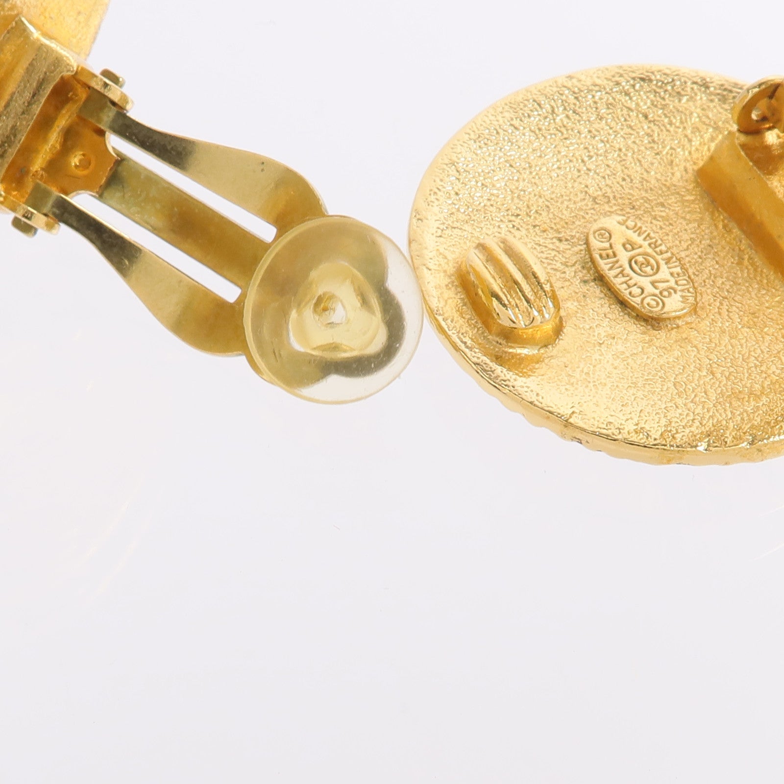 CHANEL 金屬Vintage Clip-On Earrings耳環