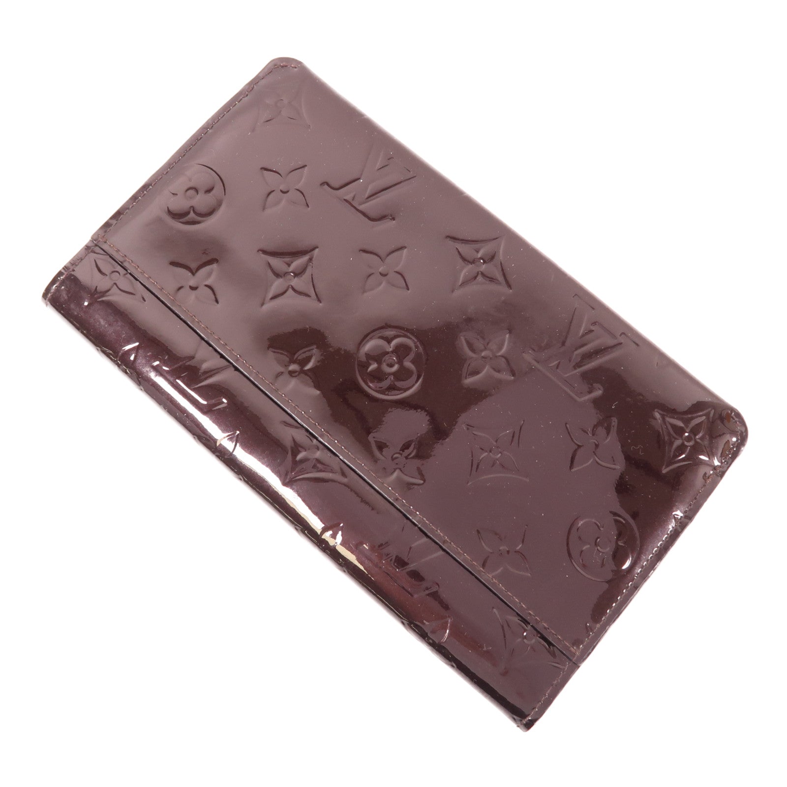 LOUIS VUITTON 【激減優惠】Vernis Porte Feuille Sara金扣長錢包