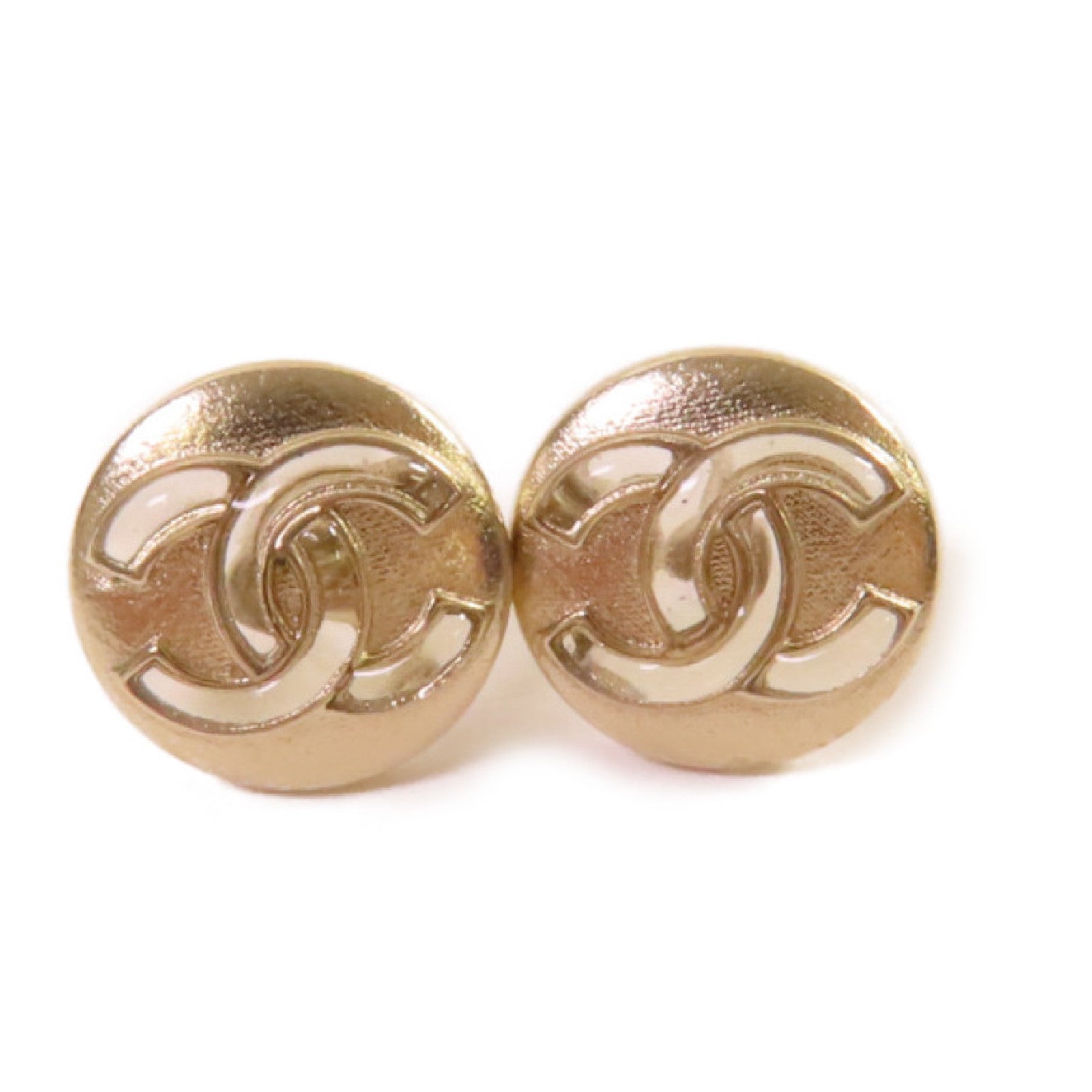 CHANEL 金屬CC Earrings耳環