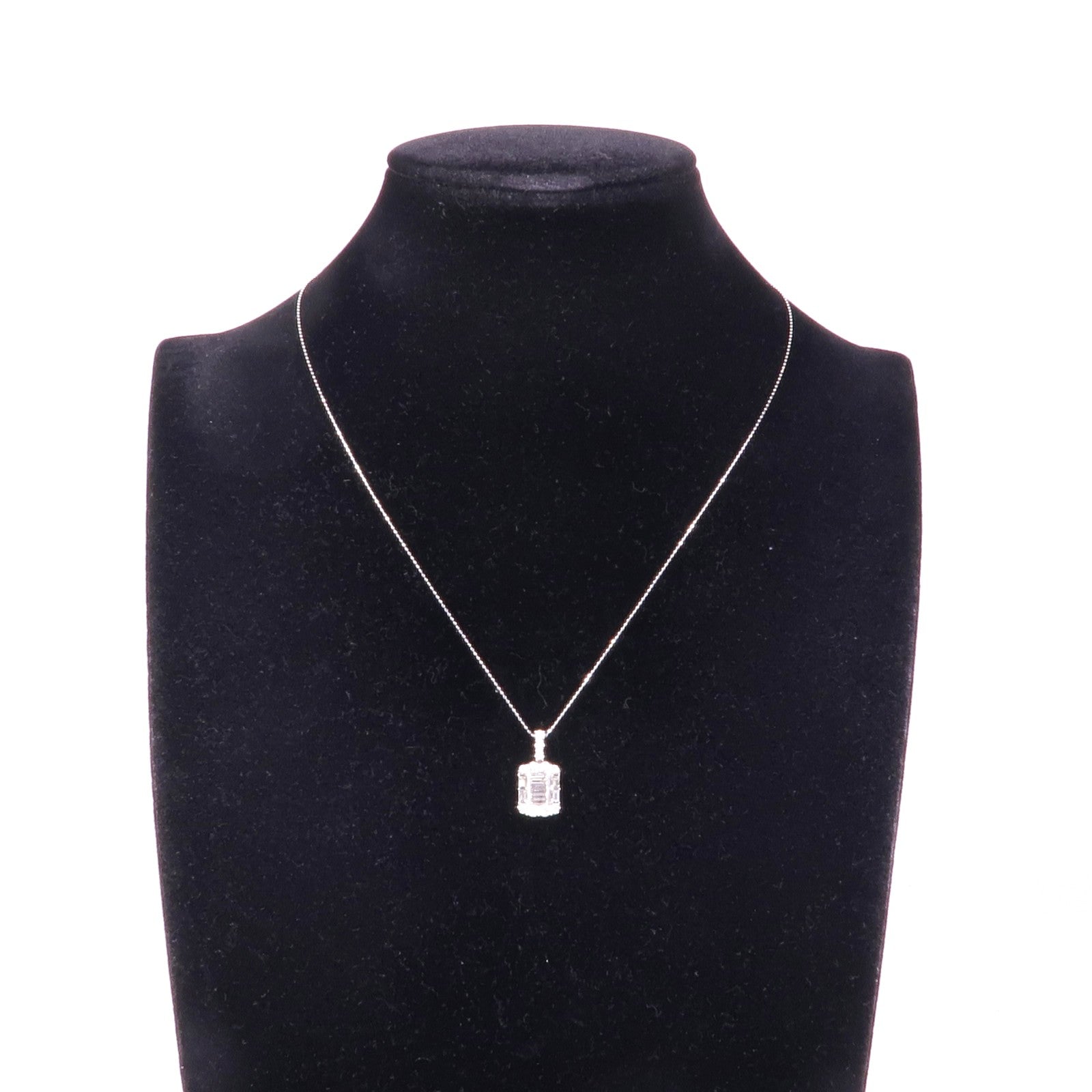JEWELRY 18K白金Diamond Necklace鑽石項鍊