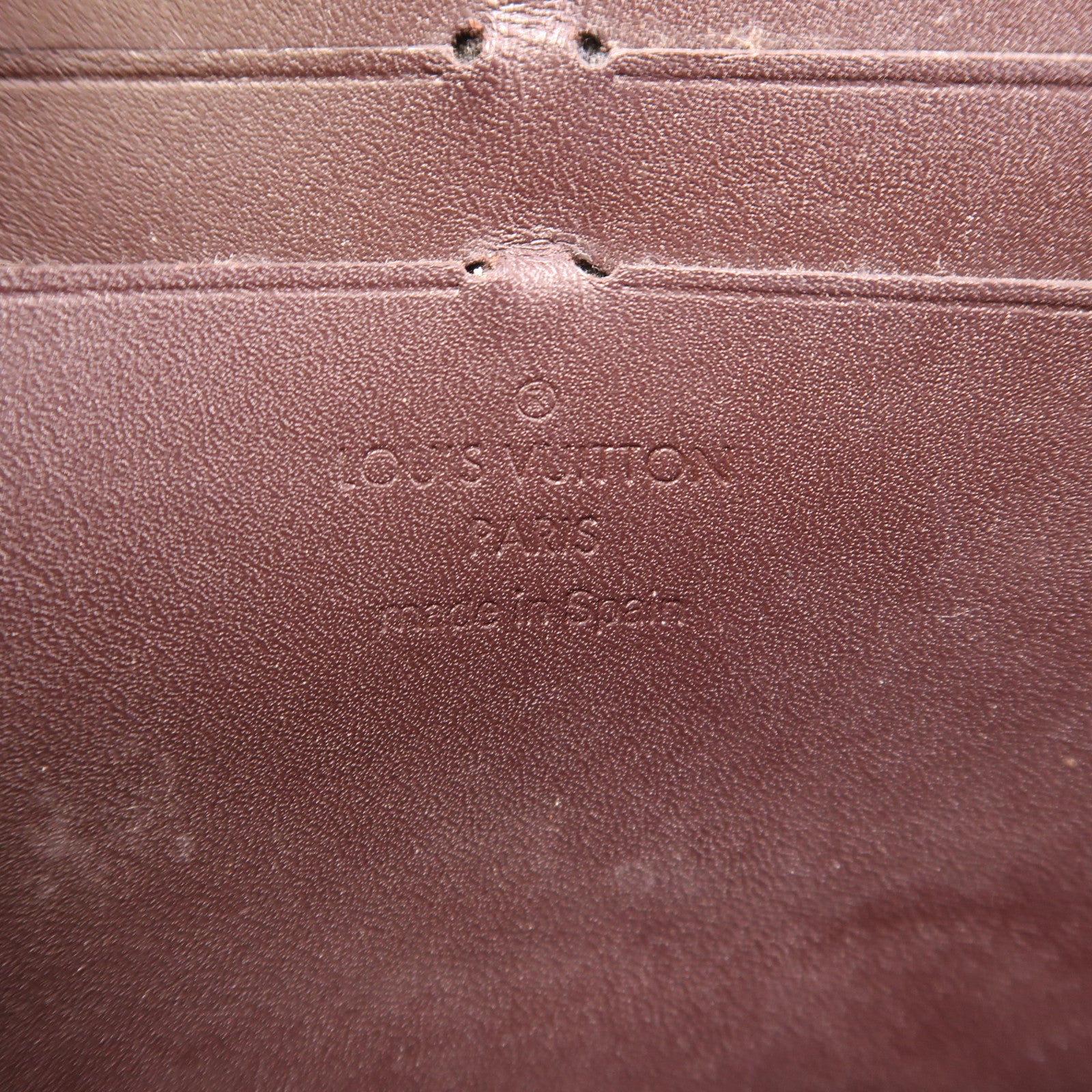 LOUIS VUITTON Vernis Porte Feuille Sara金扣長錢包