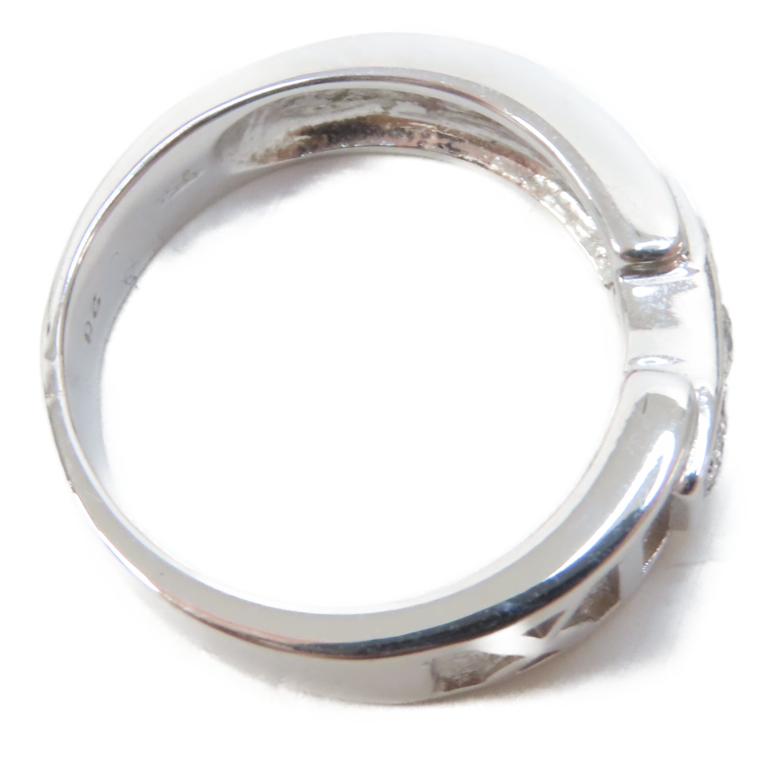 JEWELRY 18K白金/鑽石Diamond Ring戒指US#4