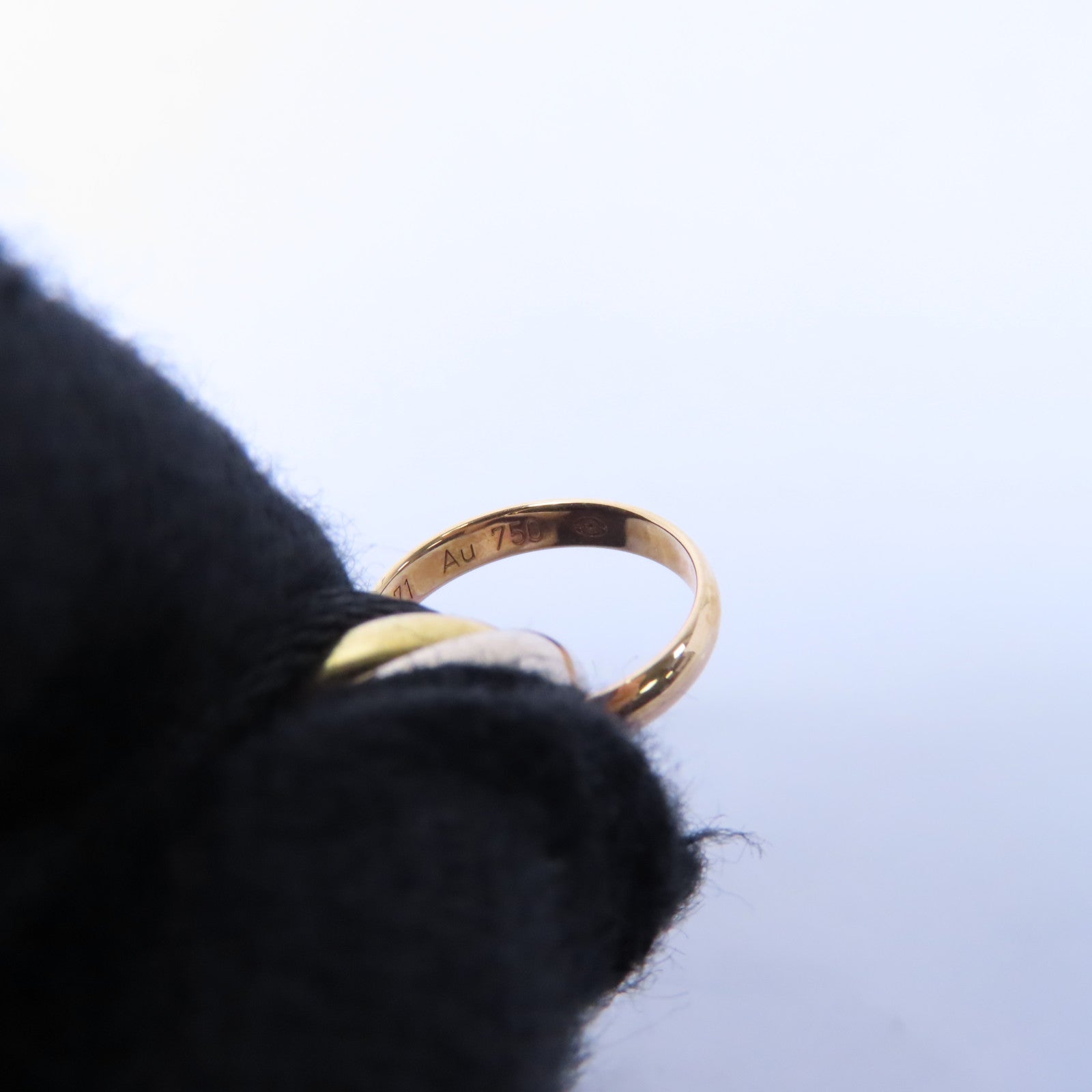 CARTIER 18K黄金/玫瑰金/白金Trinity Bracelet手鏈