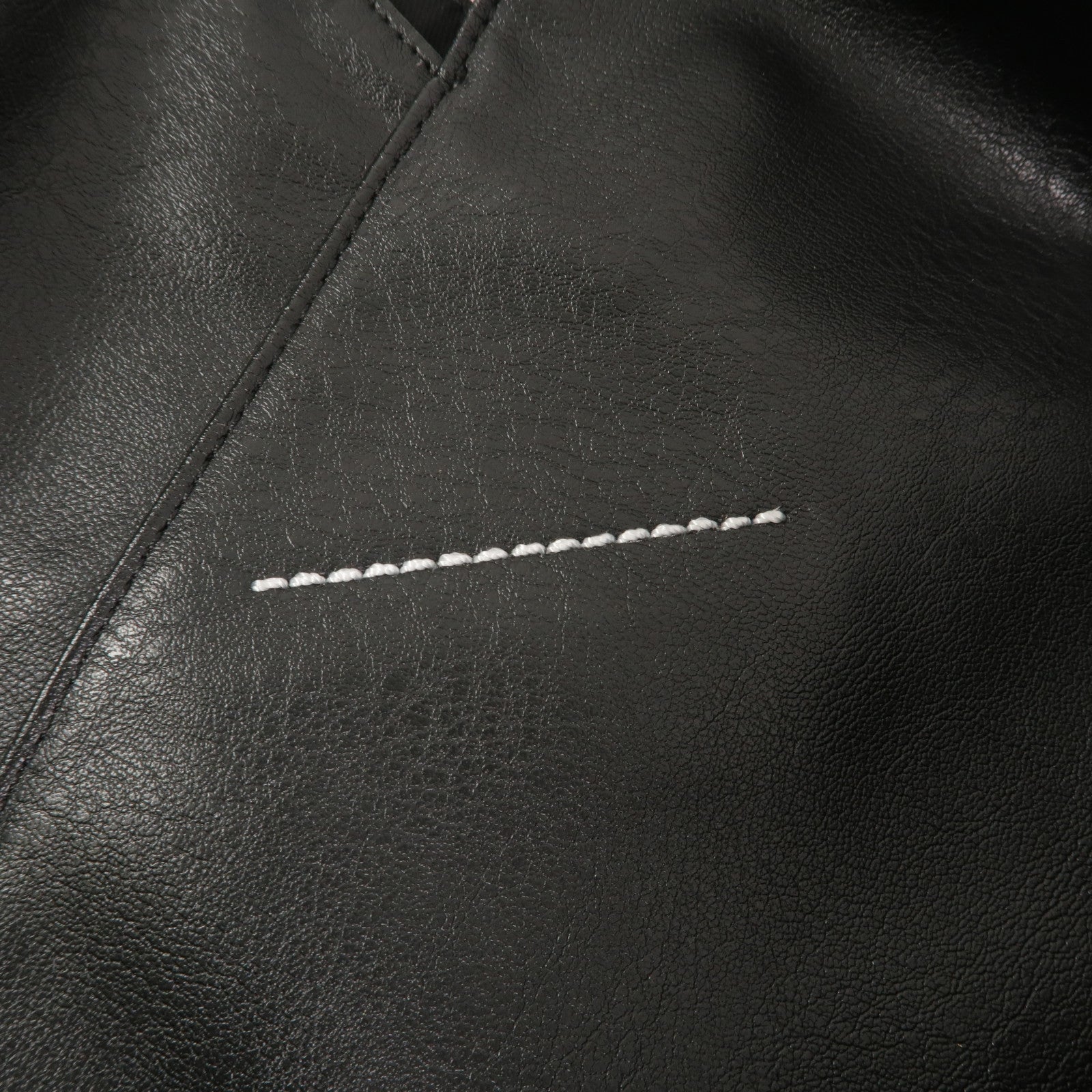 SELECTION 牛皮皮革MM6 Classic Japanese Bag Medium肩背袋