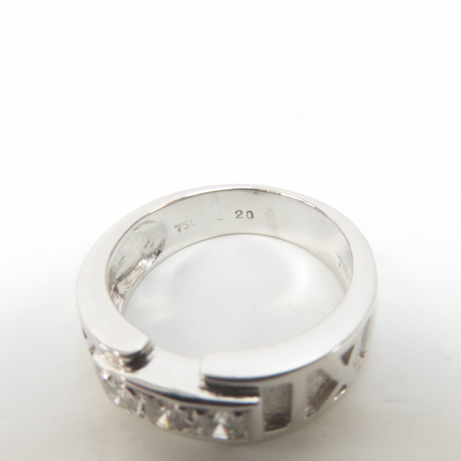 JEWELRY 18K白金/鑽石Diamond Ring戒指US#4