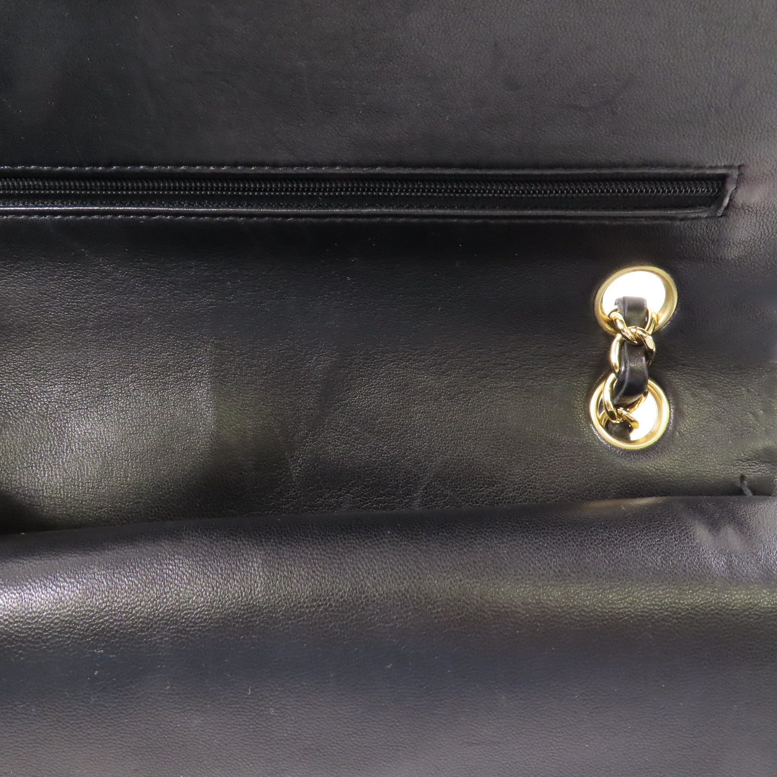 CHANEL 羊皮皮革Classic 25金扣肩背袋