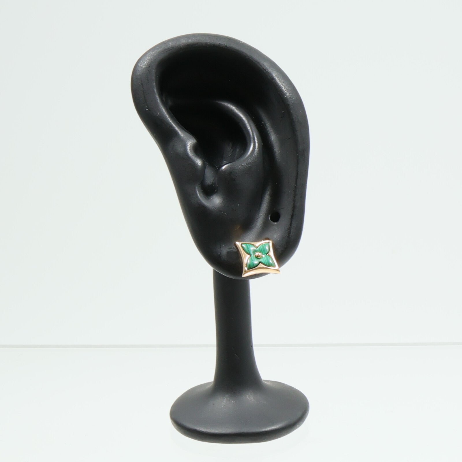 LOUIS VUITTON 18K玫瑰金Color Blossom BB Earring耳環